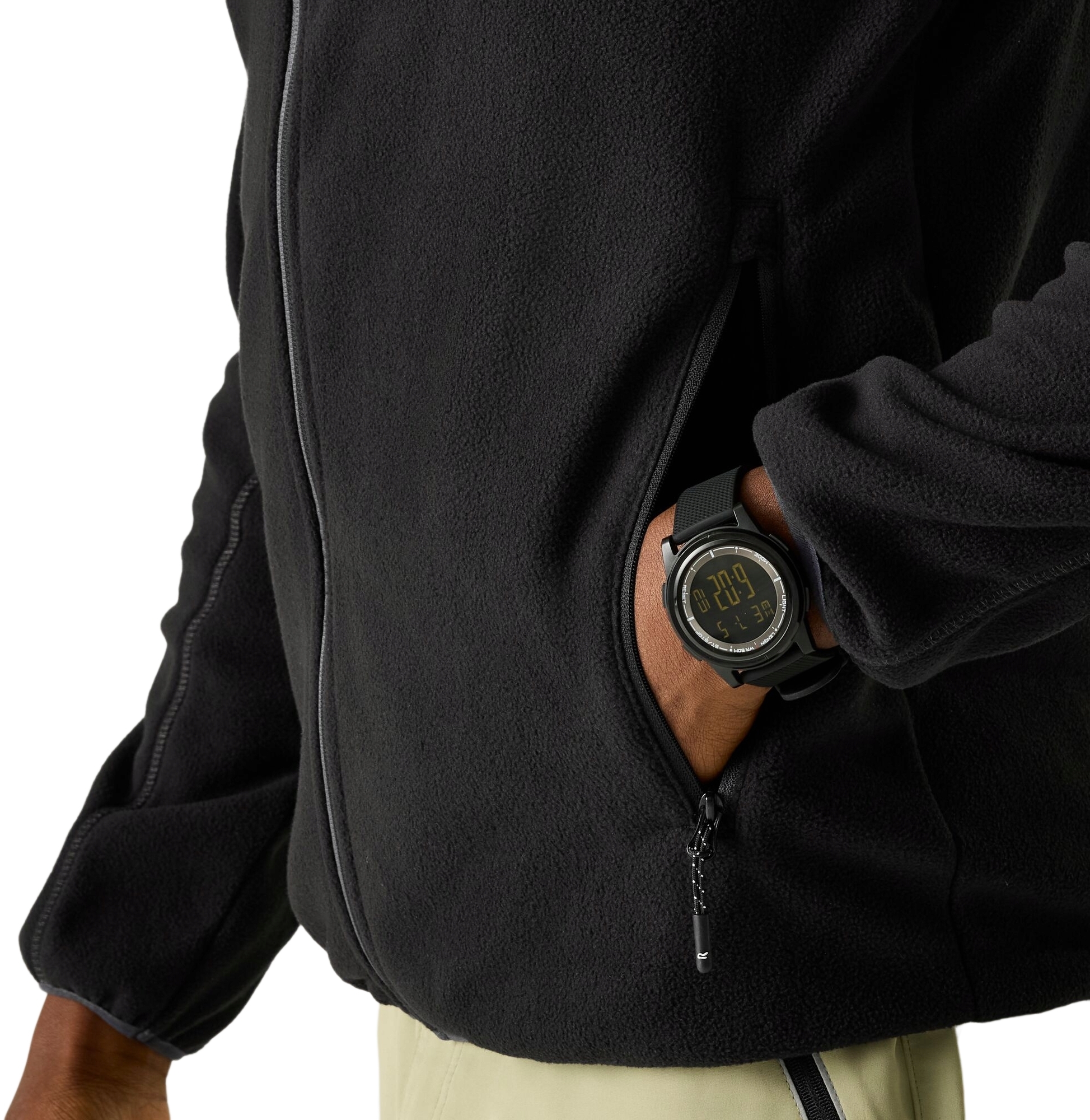 Толстовка чоловіча Regatta Hadfield RMA502-800 3XL чорнафото