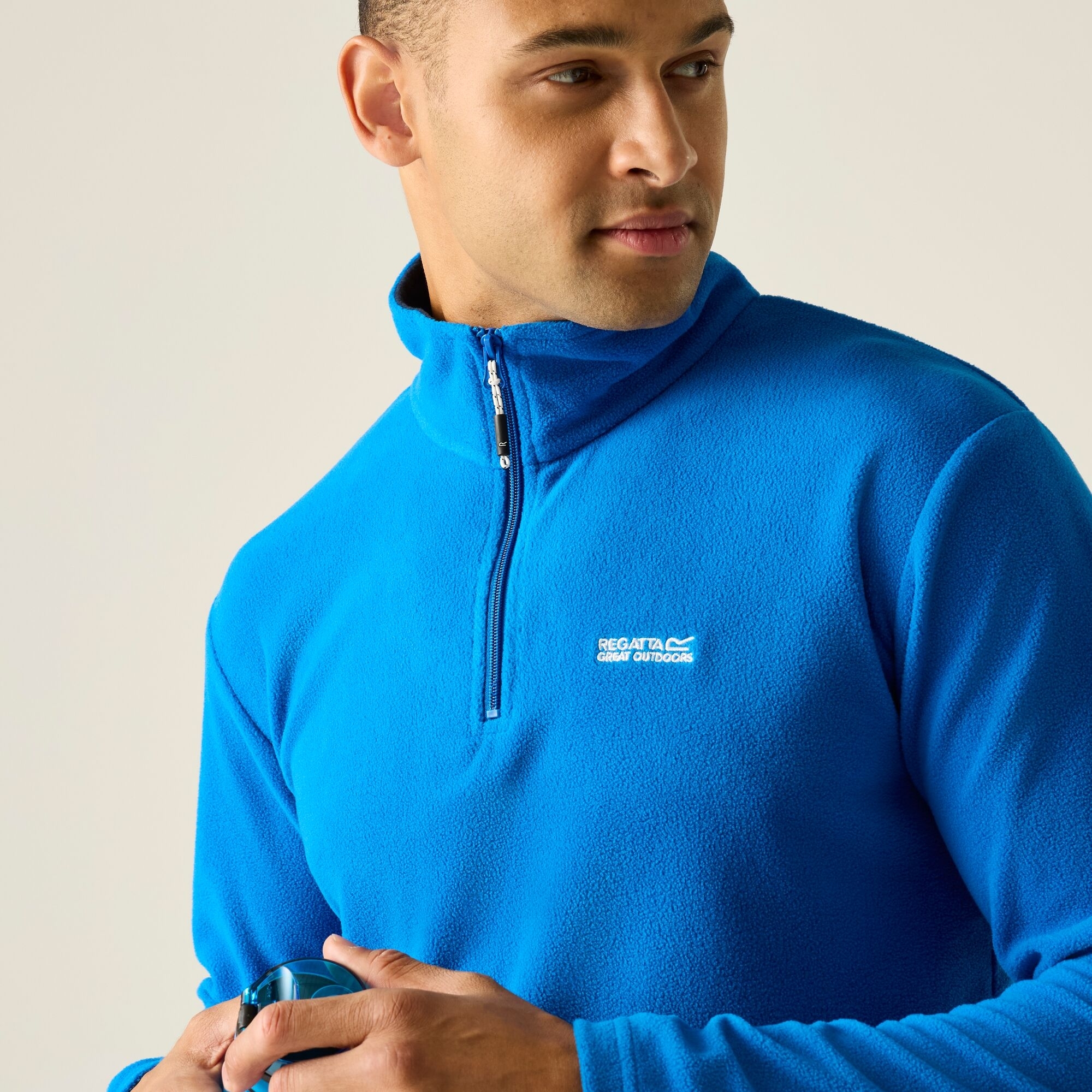 Флісова кофта чоловіча Regatta ThompsonFleece RMA021-05J S синяфото