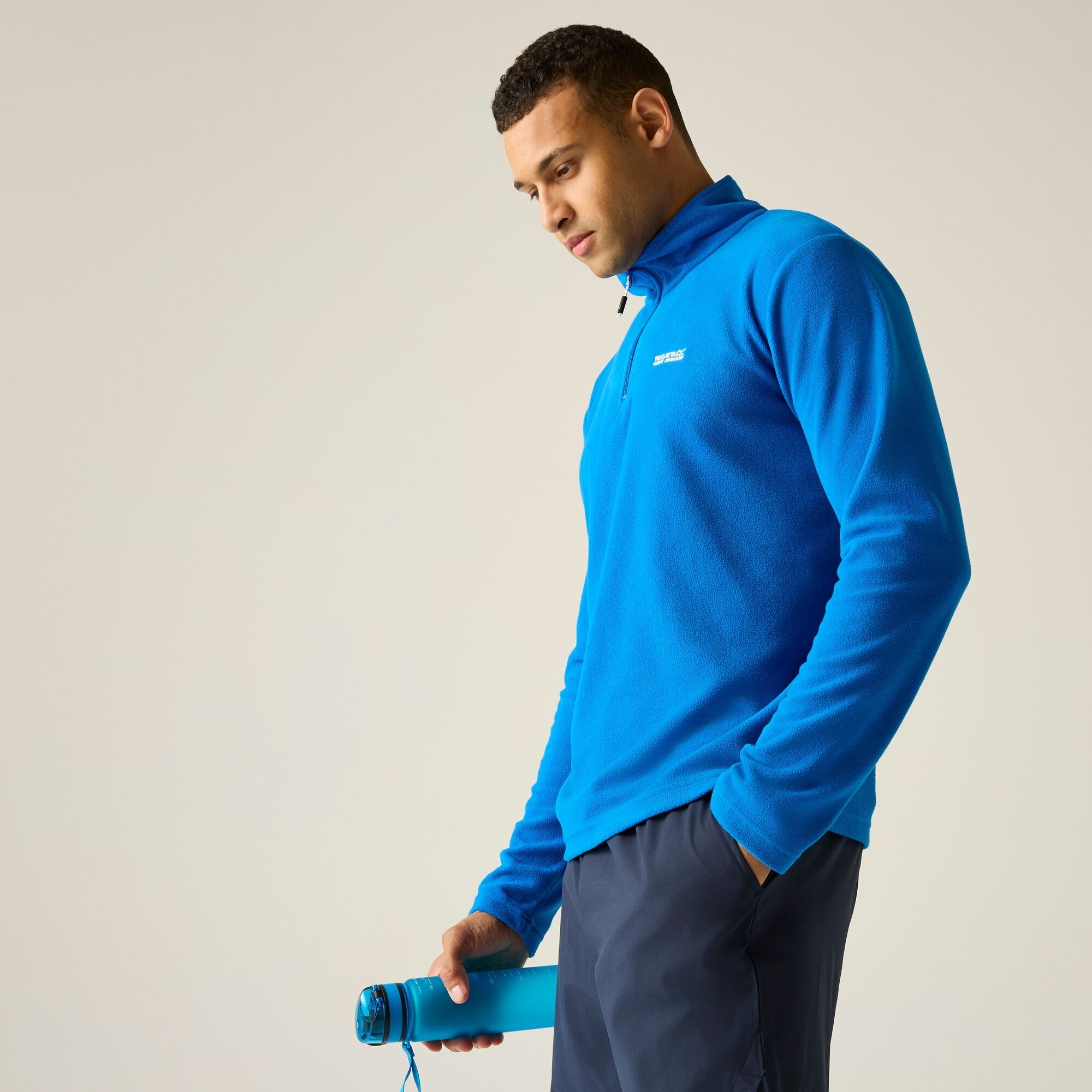 Флісова кофта чоловіча Regatta ThompsonFleece RMA021-05J M синяфото