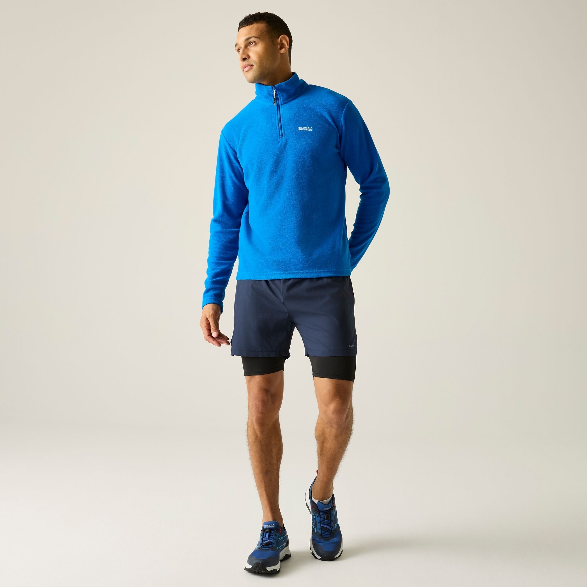 Флісова кофта чоловіча Regatta ThompsonFleece RMA021-05J M синяфото