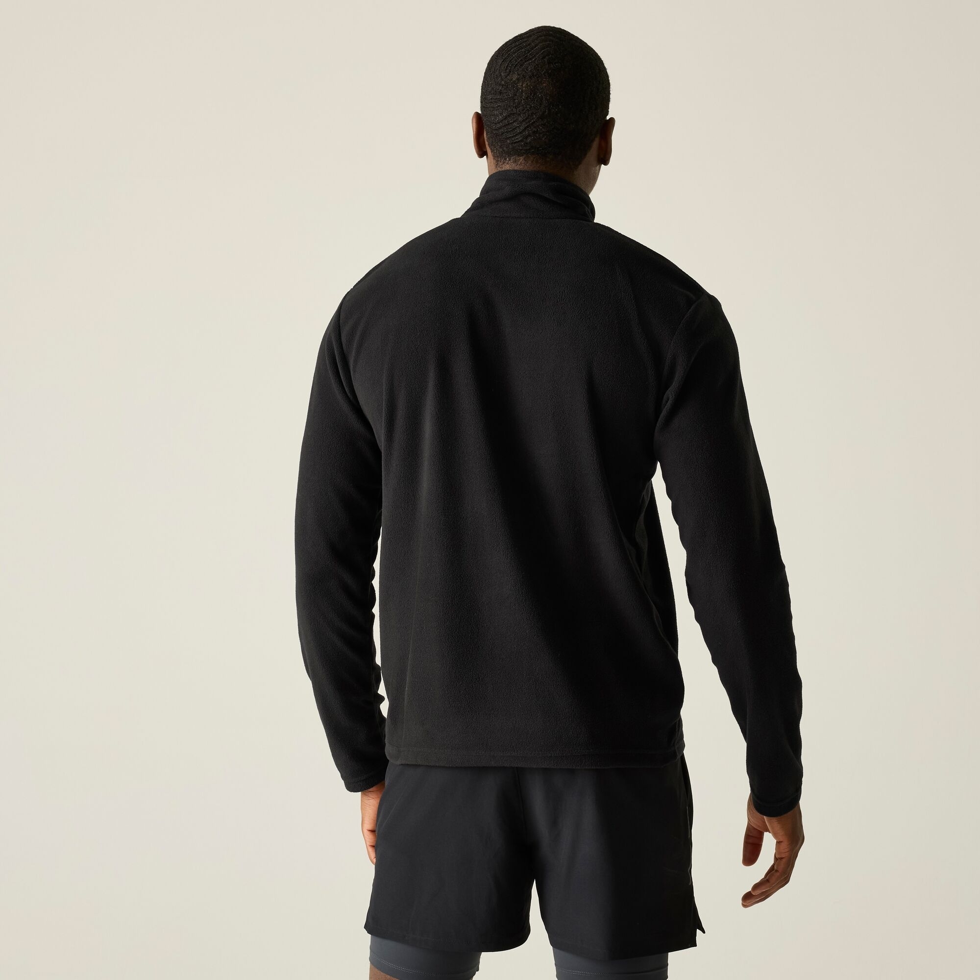 Флісова кофта чоловіча Regatta Thompson Fleece RMA021-800 L чорнафото
