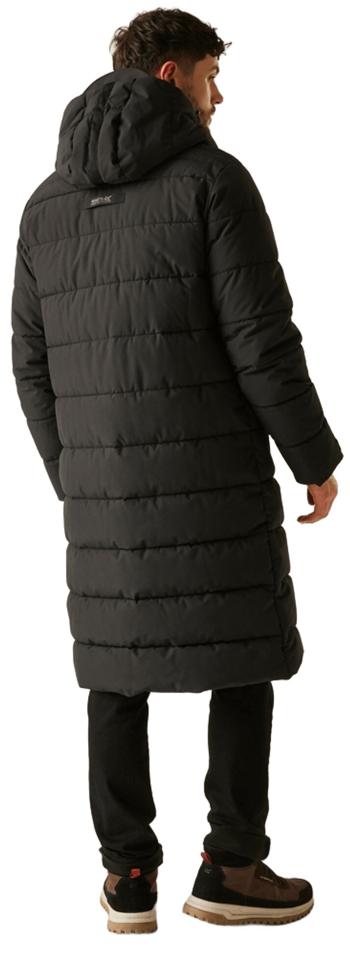 Куртка зимняя длинная мужская Regatta Mottere RMN316-800 M черная фото 2
