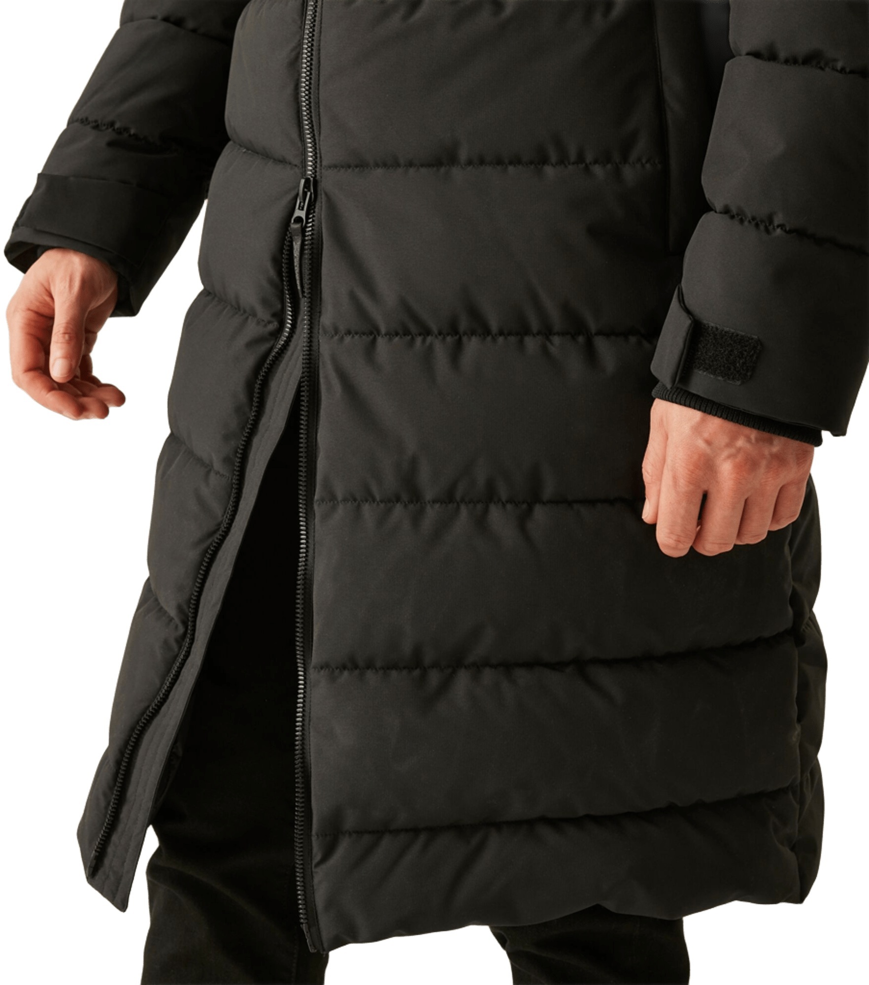 Куртка зимняя длинная мужская Regatta Mottere RMN316-800 XL черная фото 