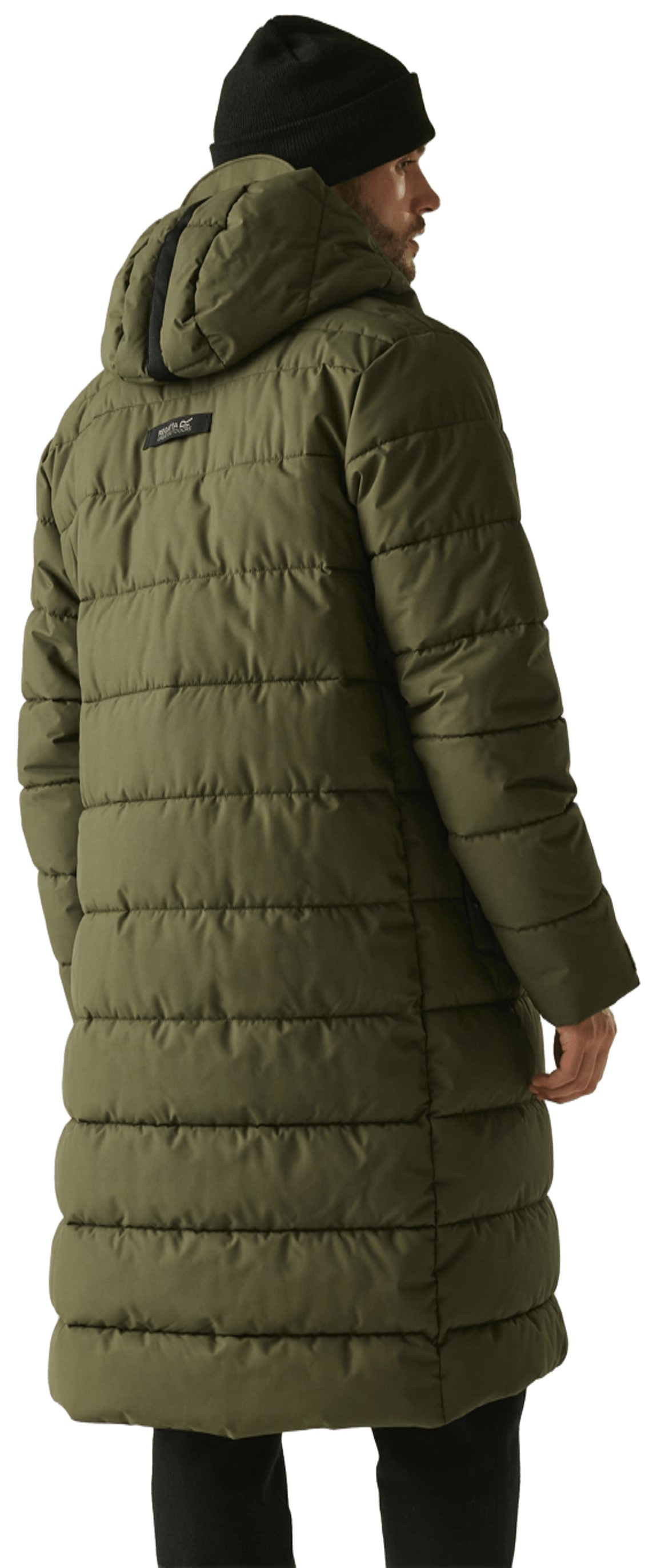 Куртка зимняя длинная мужская Regatta Mottere RMN316-ZZV S хаки фото 2
