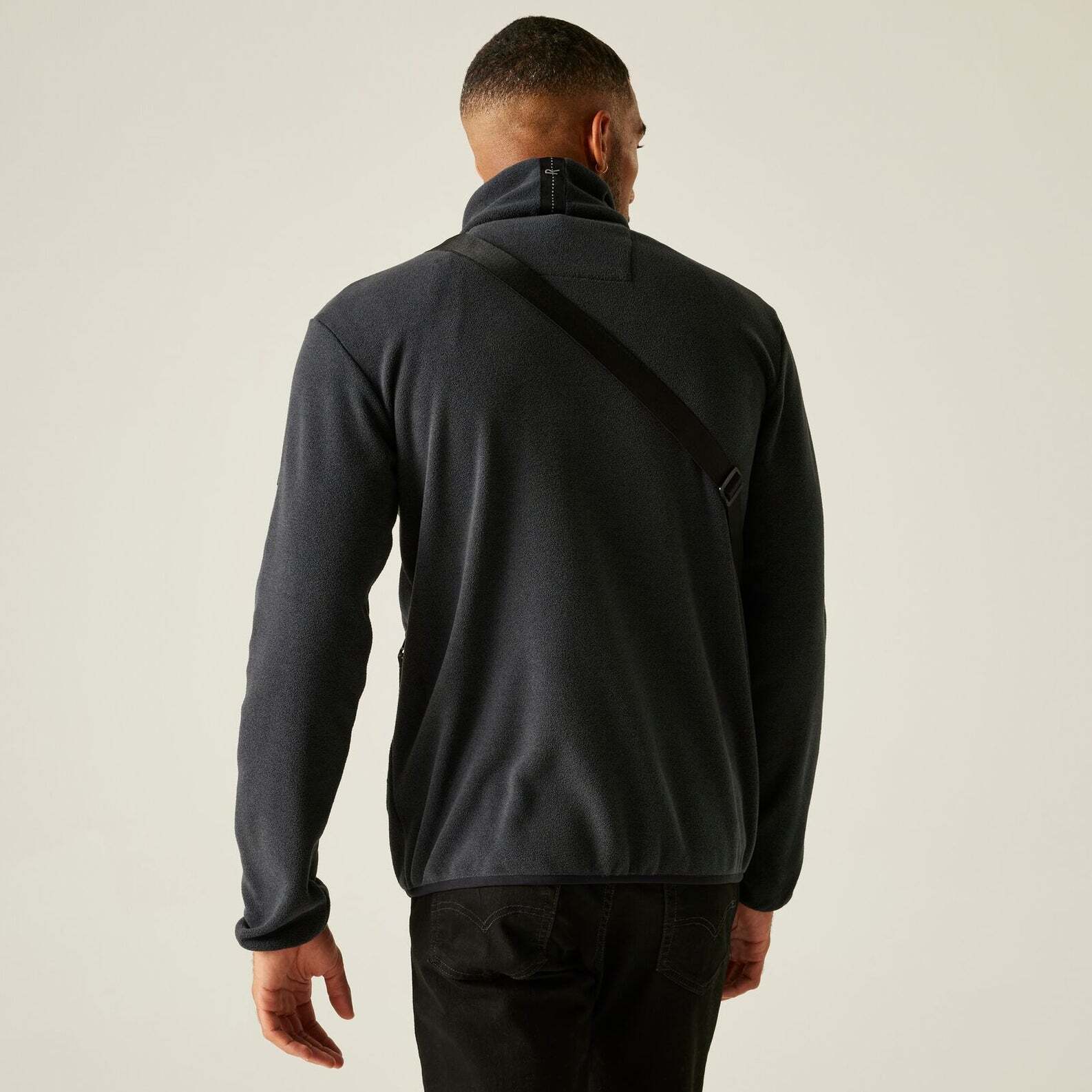 Кофта чоловіча Regatta AideyFleece RMA670-800 S чорна фото2