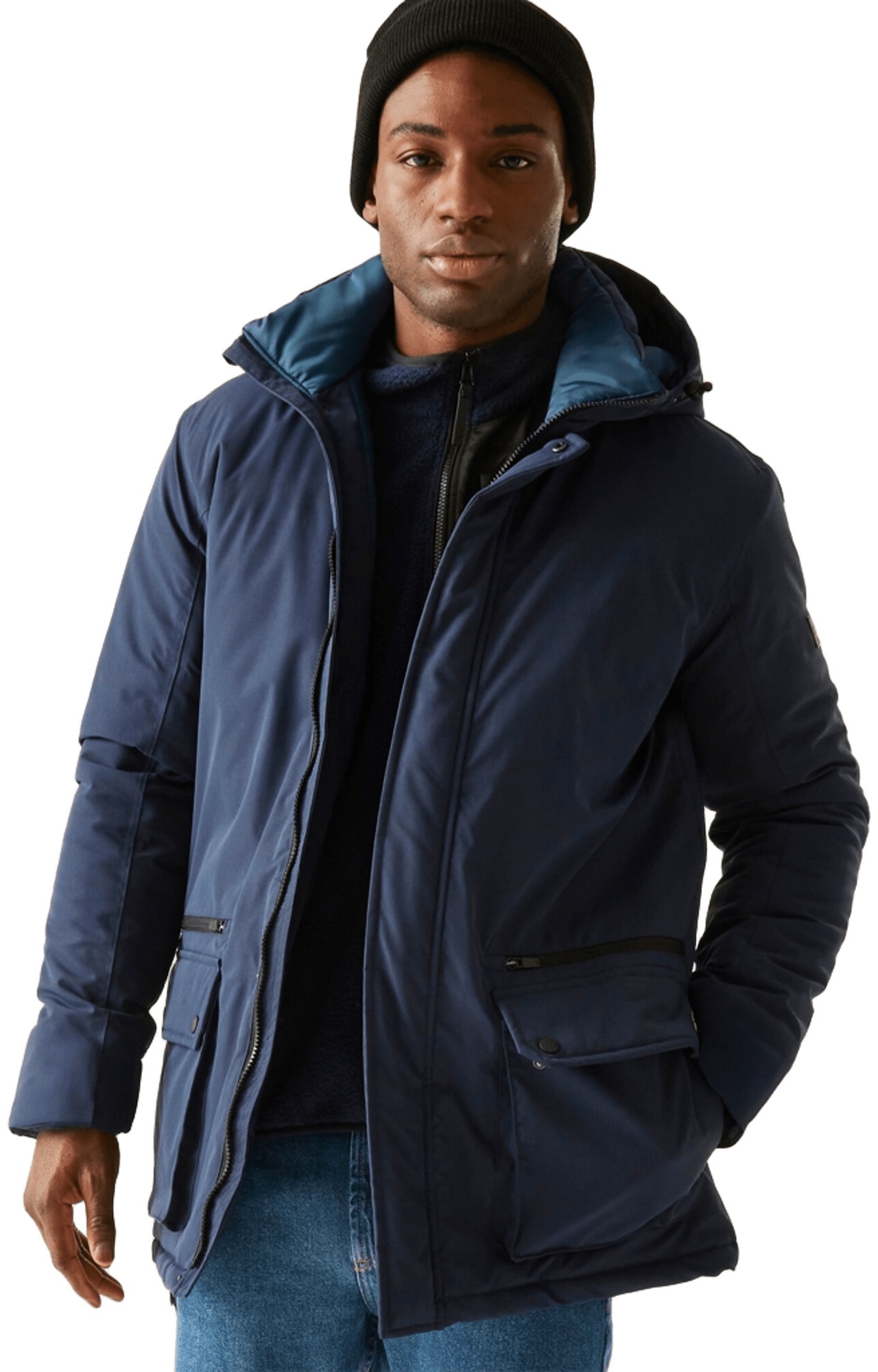 Куртка утепленная мужская Regatta Rhodo RMP440-540 L синяя фото 