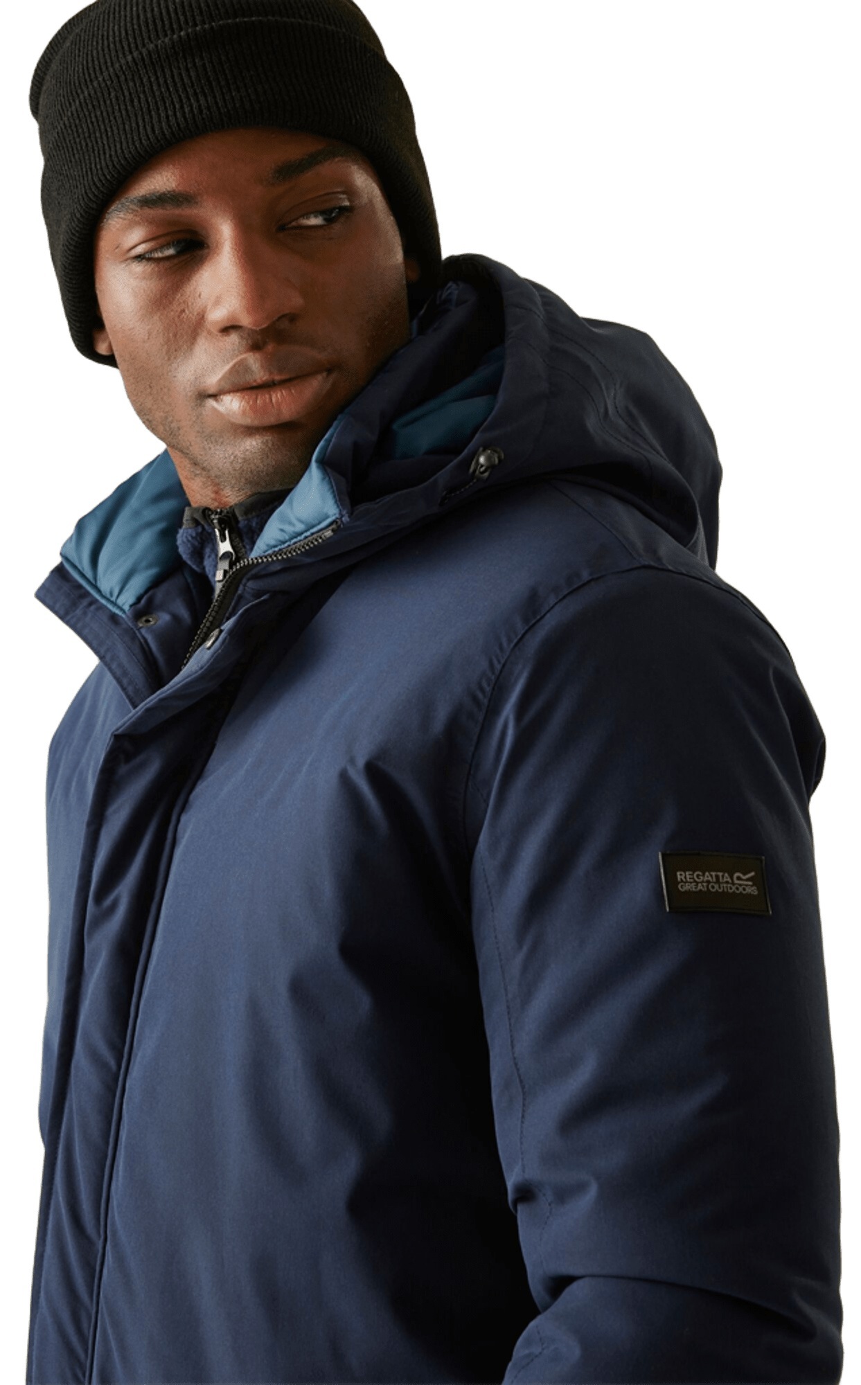 Куртка утепленная мужская Regatta Rhodo RMP440-540 L синяя фото 