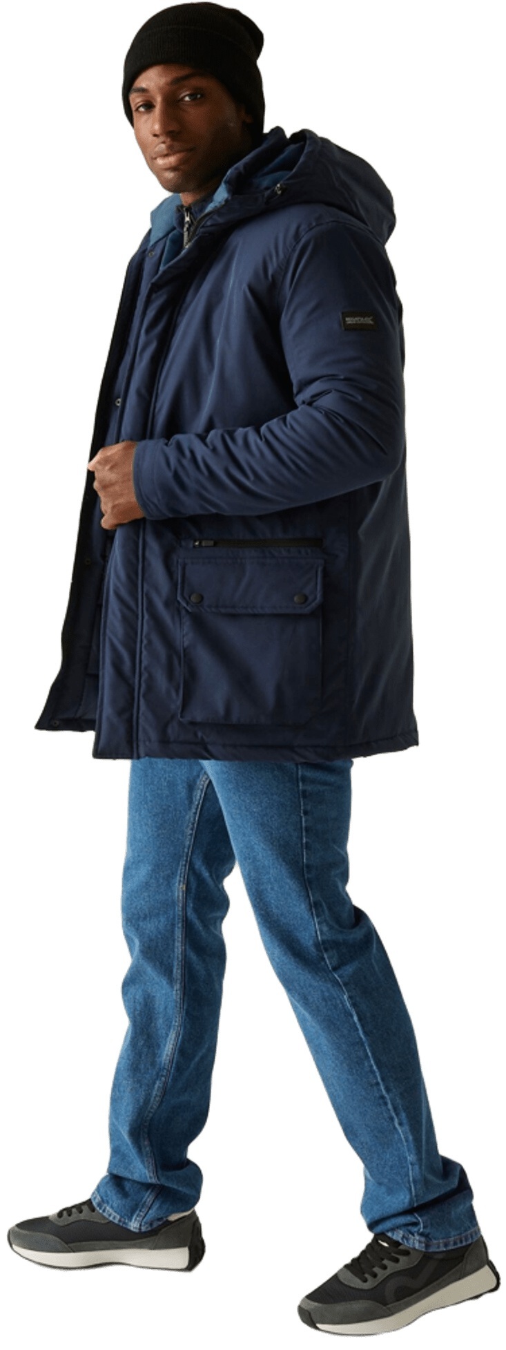 Куртка утепленная мужская Regatta Rhodo RMP440-540 L синяя фото 