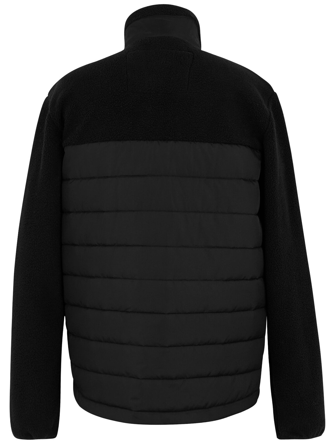 Кофта флисовая мужская Regatta FrankieBorgHybrid RMA663-800 M черная фото 6