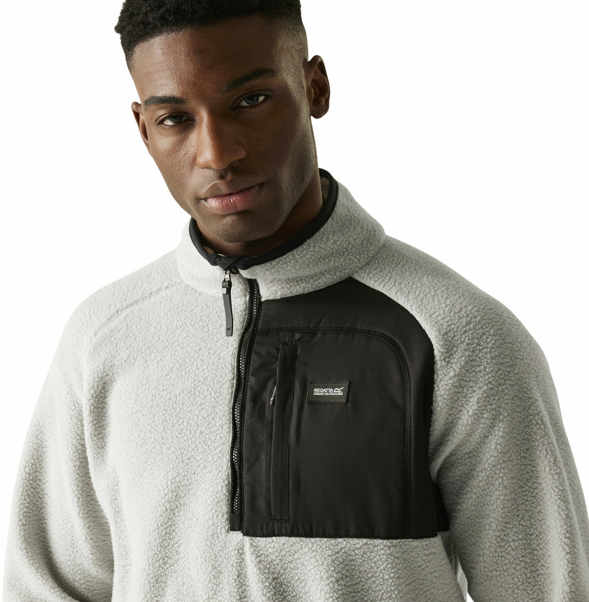 Кофта флисовая мужская Regatta FrankieBorgH/Z RMA662-2CE XL серая фото3