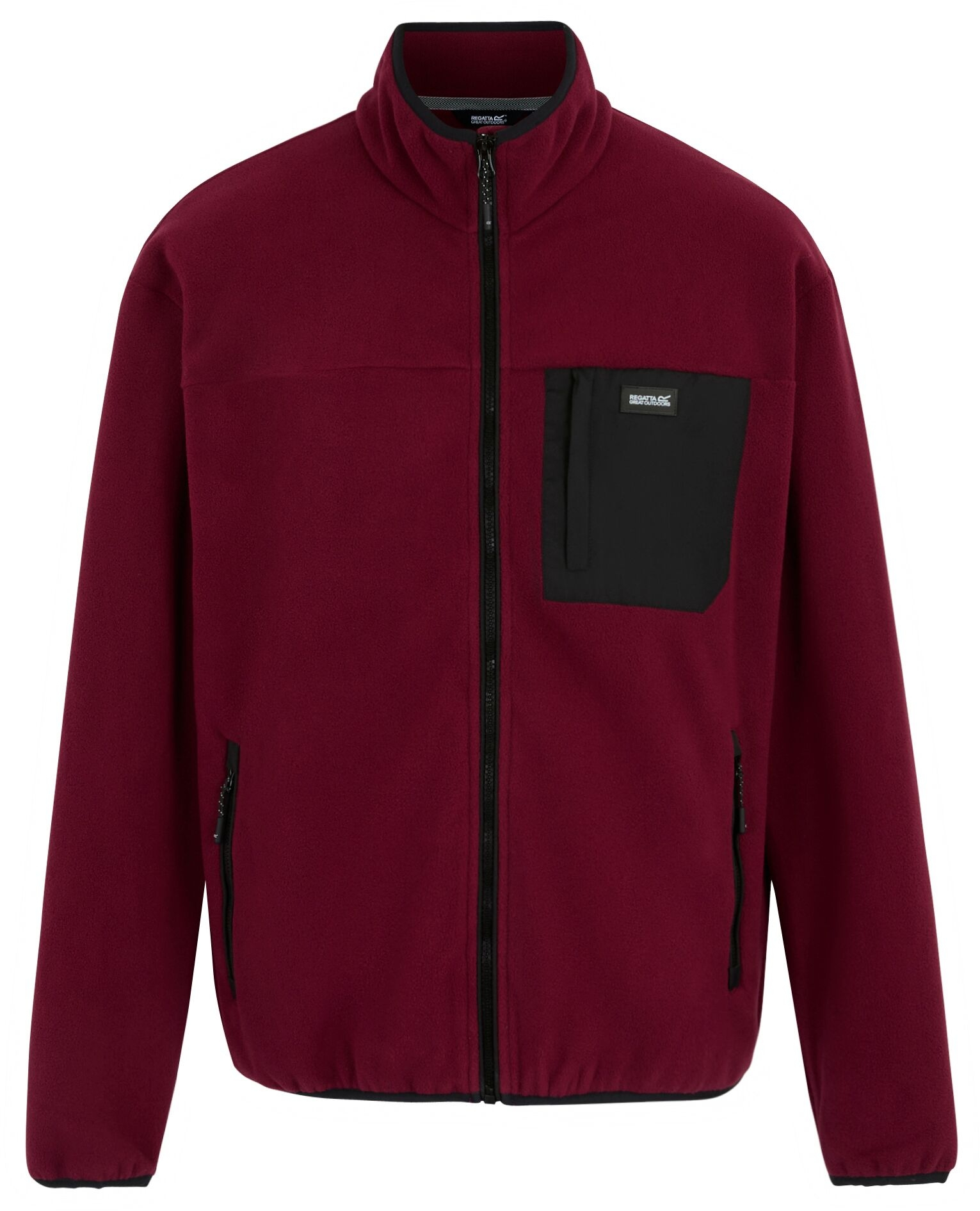 Кофта флисовая флисовая мужская Regatta FrankieF/ZFleece RMA595-ZRS 2XL красная фото6