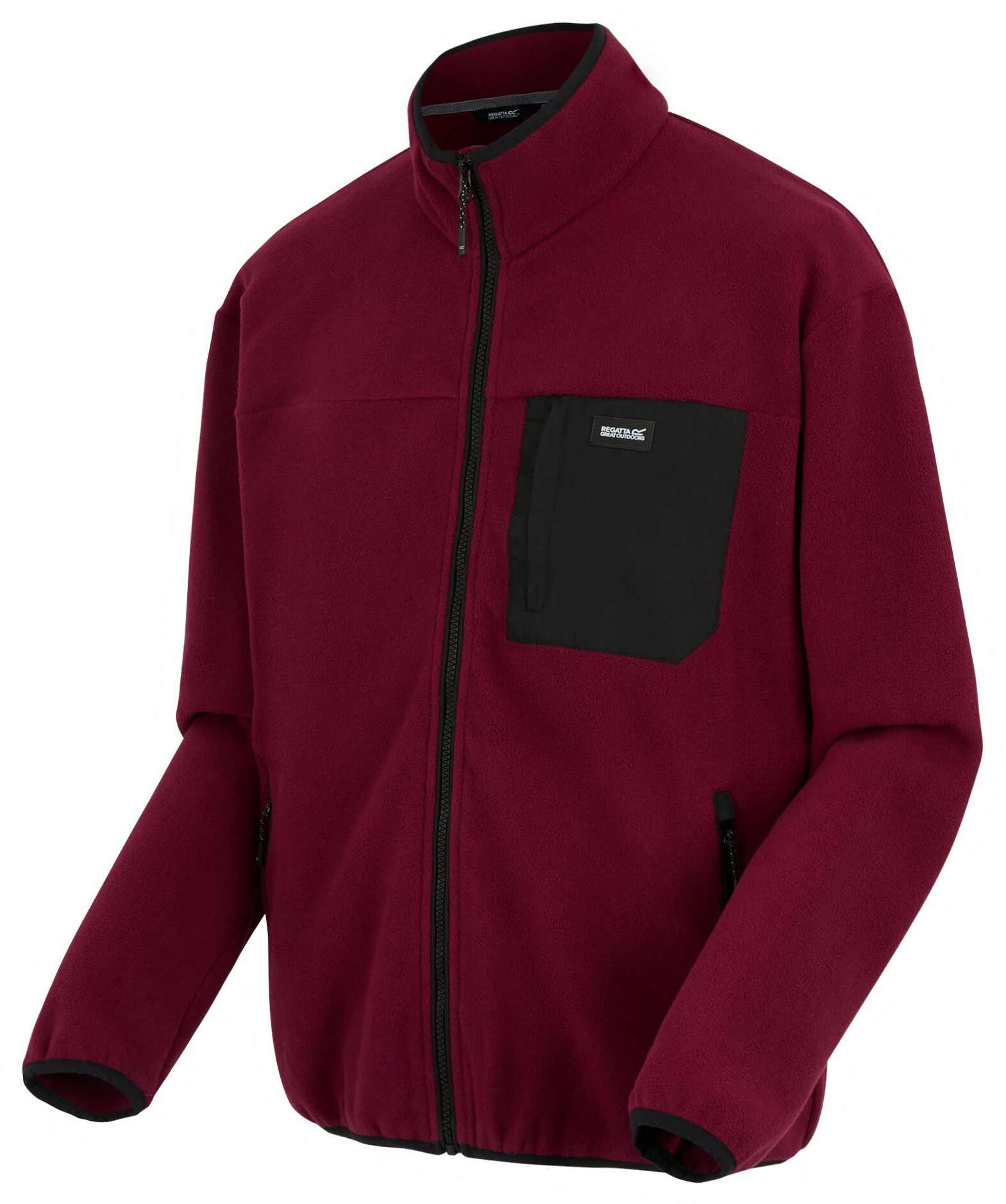 Кофта флисовая флисовая мужская Regatta FrankieF/ZFleece RMA595-ZRS 2XL красная фото8