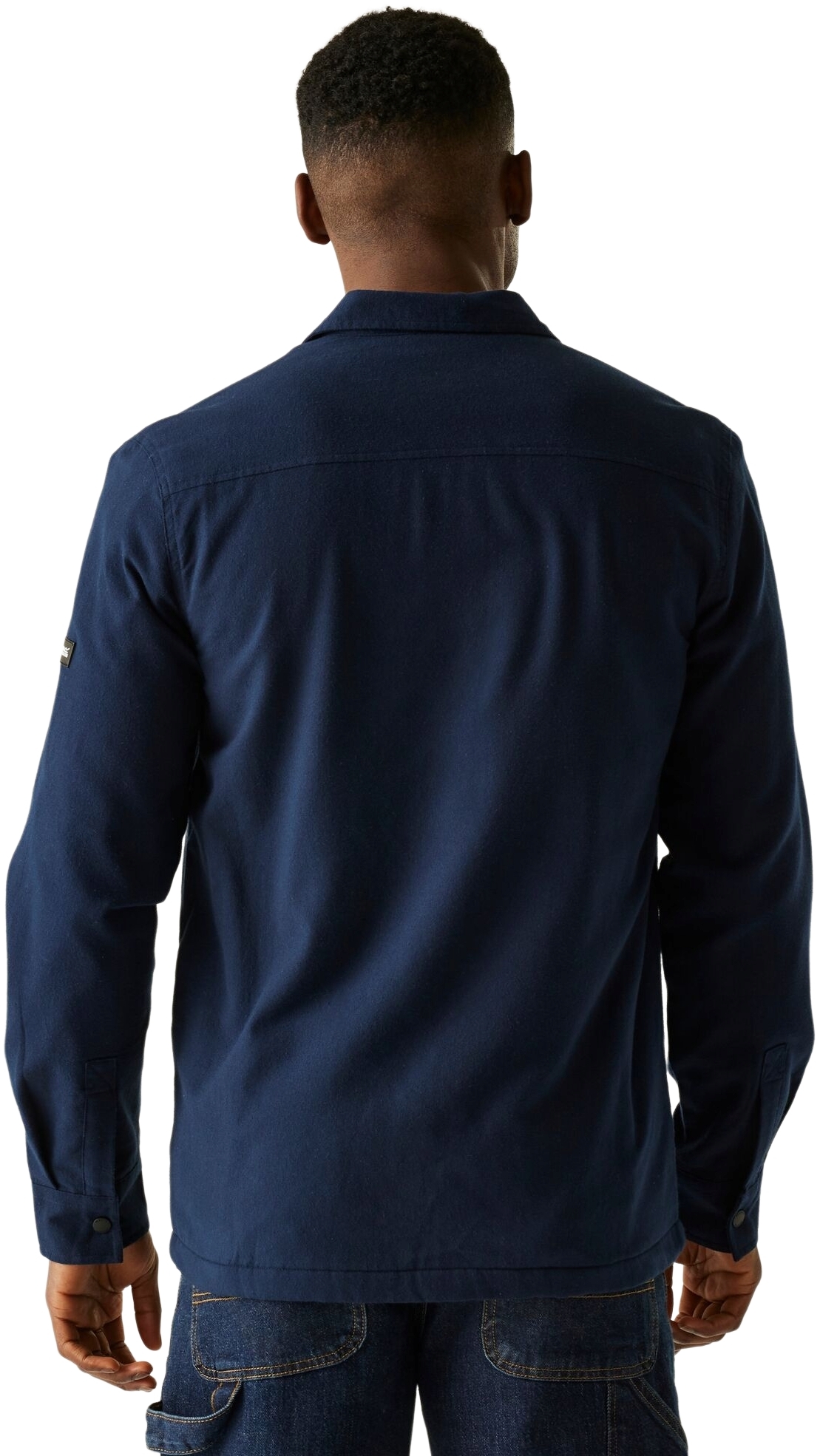 Сорочка бавовняна з довгим рукавом чоловіча Regatta SpennithShacket RMS222-ZHZ L синяфото