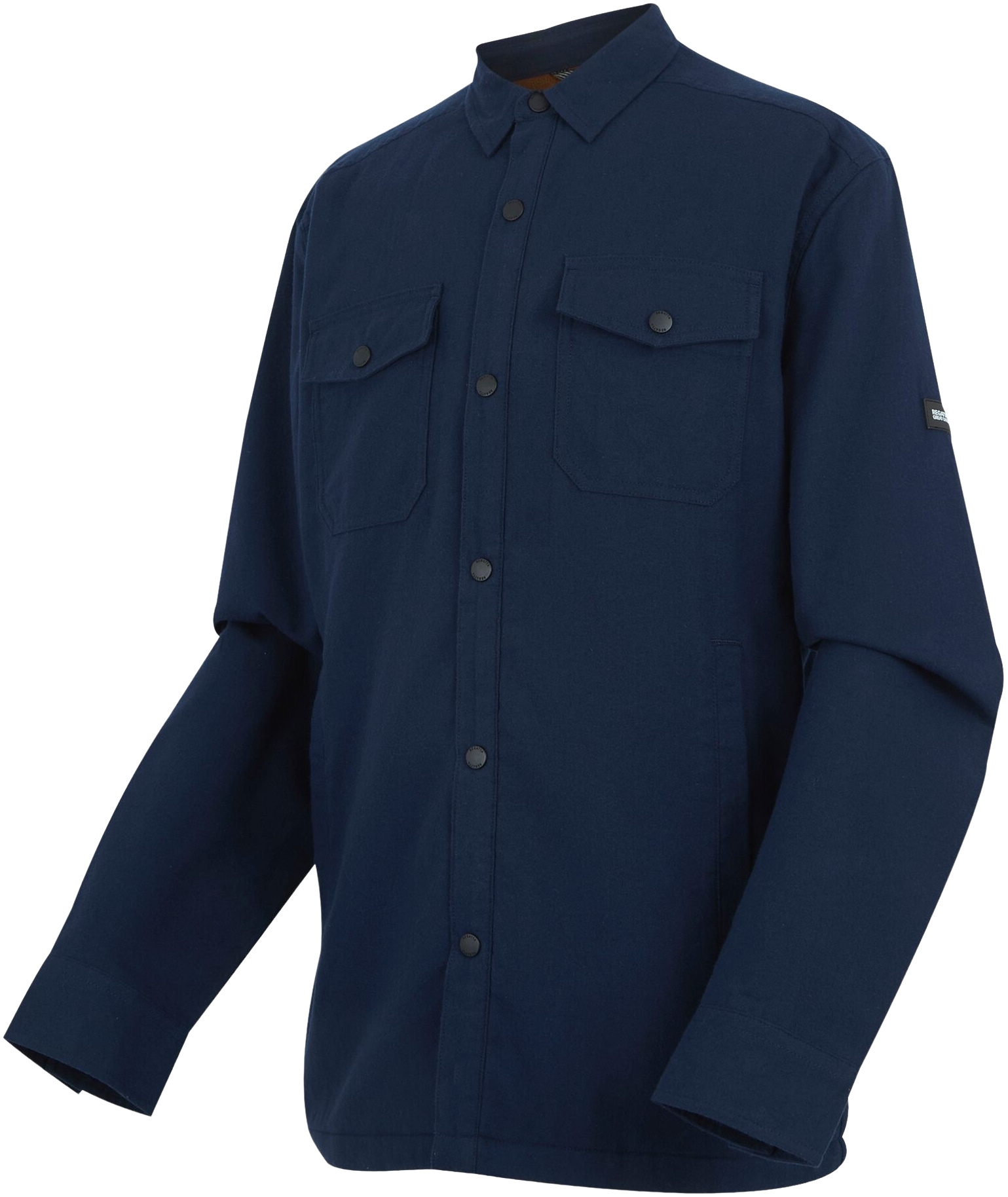 Сорочка бавовняна з довгим рукавом чоловіча Regatta SpennithShacket RMS222-ZHZ 2XL синяфото