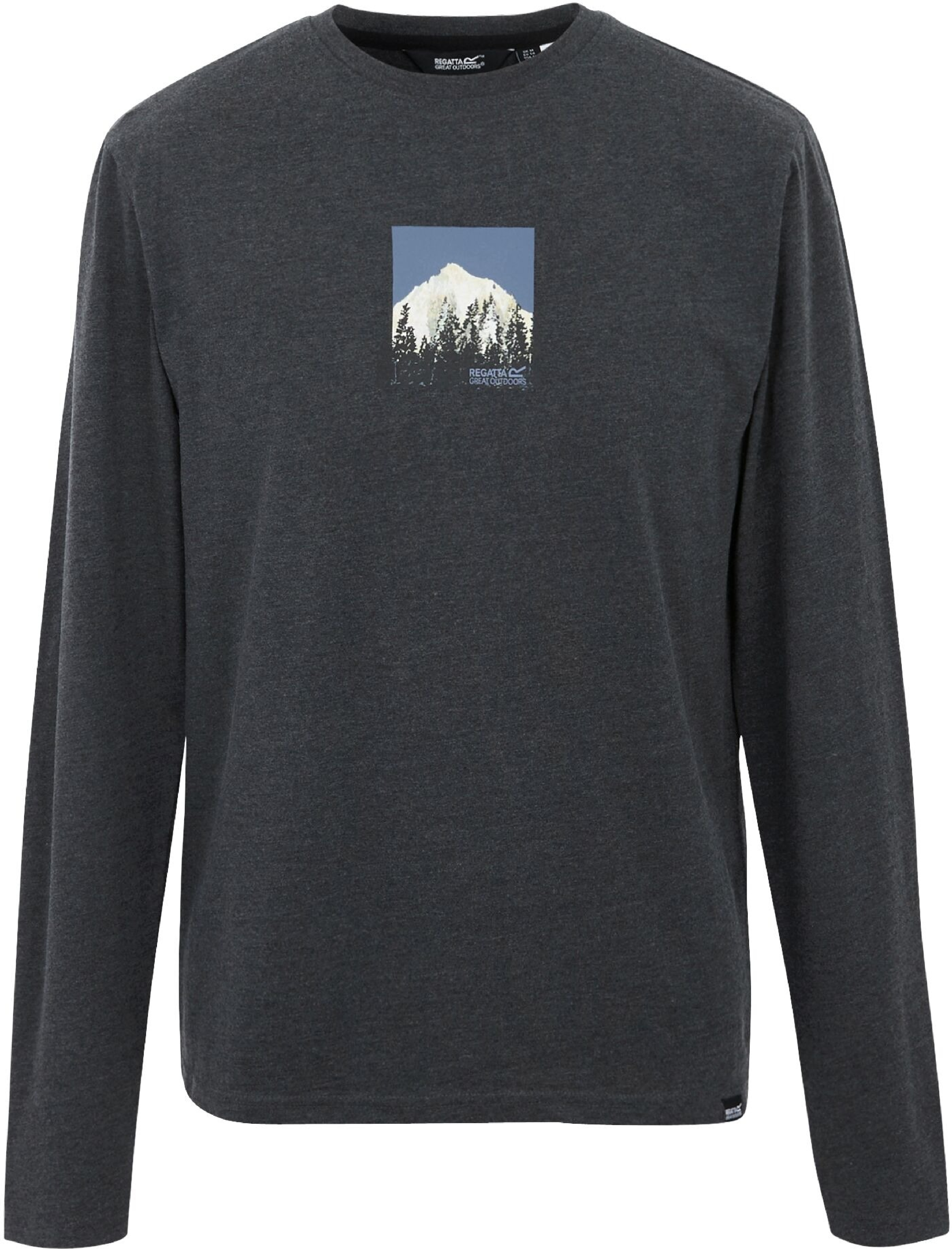 Лонгслів чоловічий Regatta Maylow RMT297-800 2XL чорнийфото5