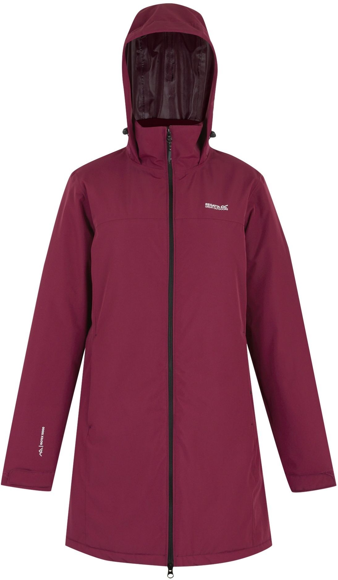 Куртка утепленная женская Regatta Tamlin RWP464-ZI6 14 бордовая фото 
