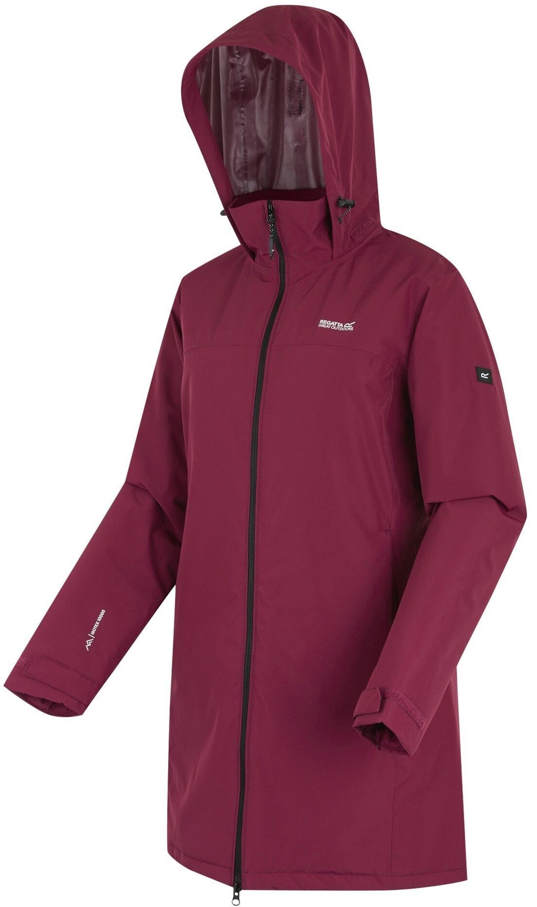 Куртка утепленная женская Regatta Tamlin RWP464-ZI6 14 бордовая фото 