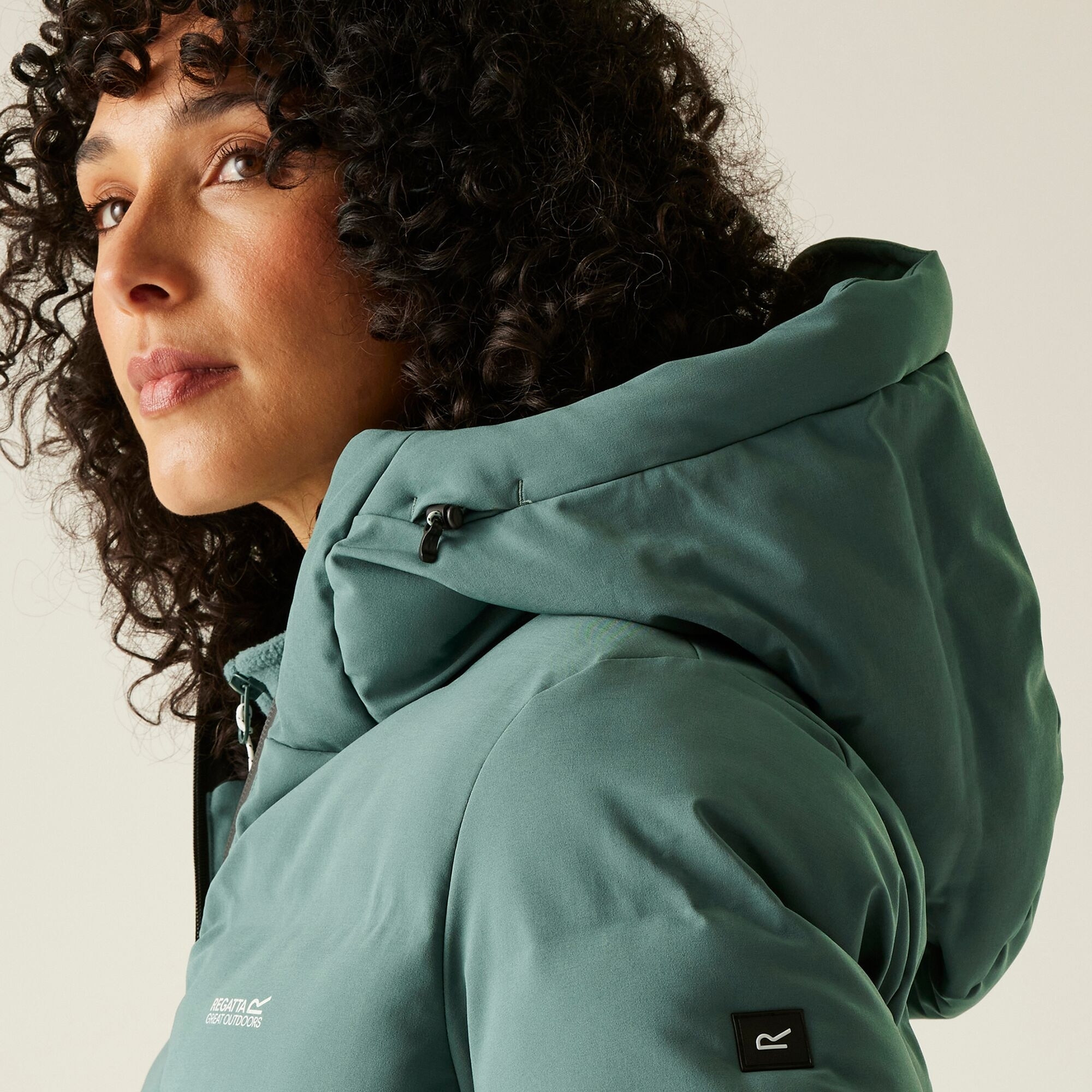 Пуховик женский Regatta WmsAltoroTml RWN396-ZM6 8 бирюзовый фото 