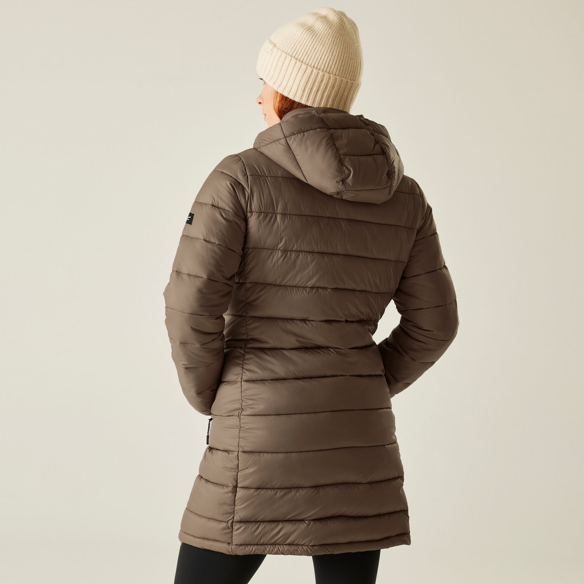 Куртка зимова довга жіноча Regatta Starler RWN208-4S8 10 коричневафото