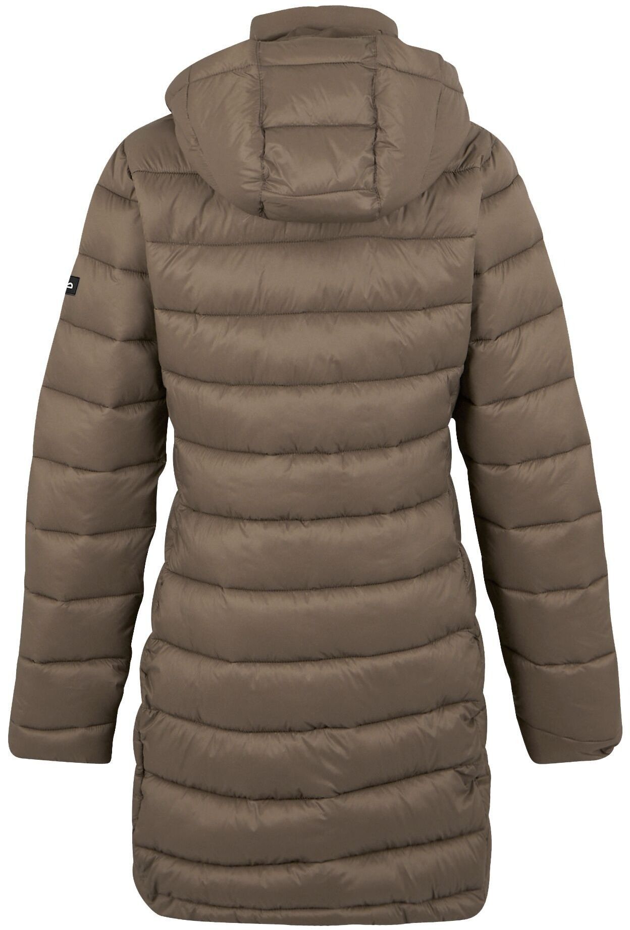 Куртка зимняя длинная женская Regatta Starler RWN208-4S8 14 коричневая фото 10