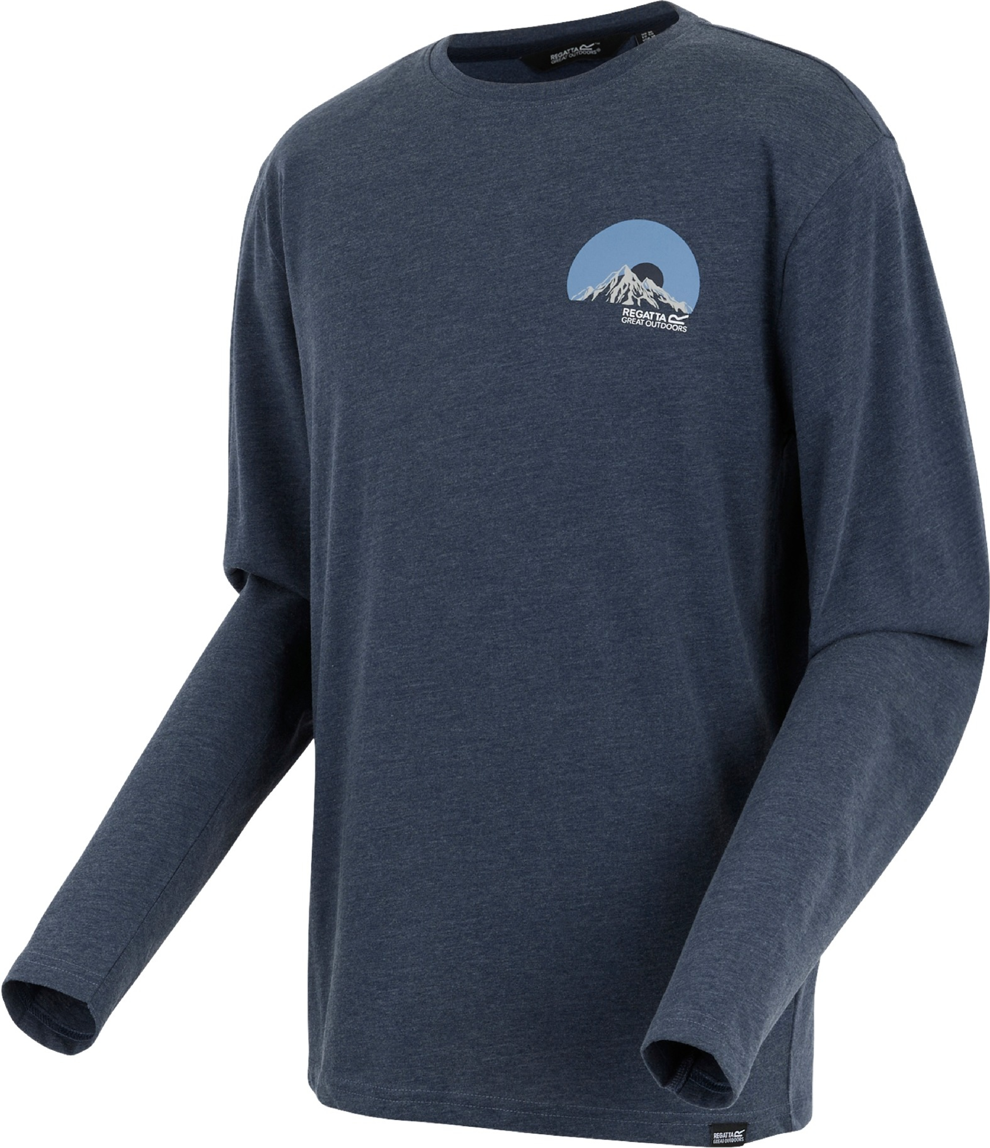 Лонгслів чоловічий Regatta Maylow RMT297-540 XL синійфото8