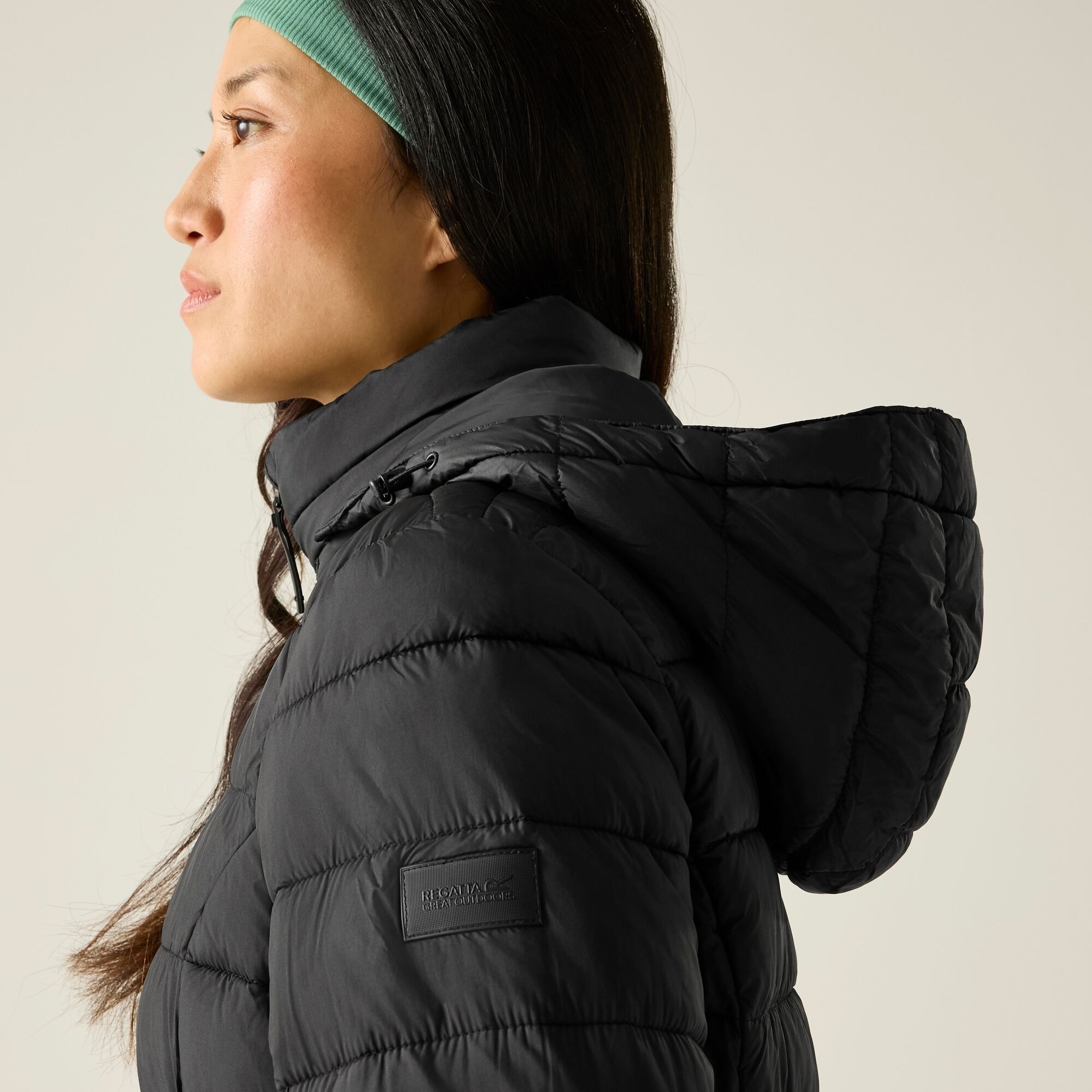 Куртка зимова довга жіноча Regatta Starler RWN208-800 14 чорнафото