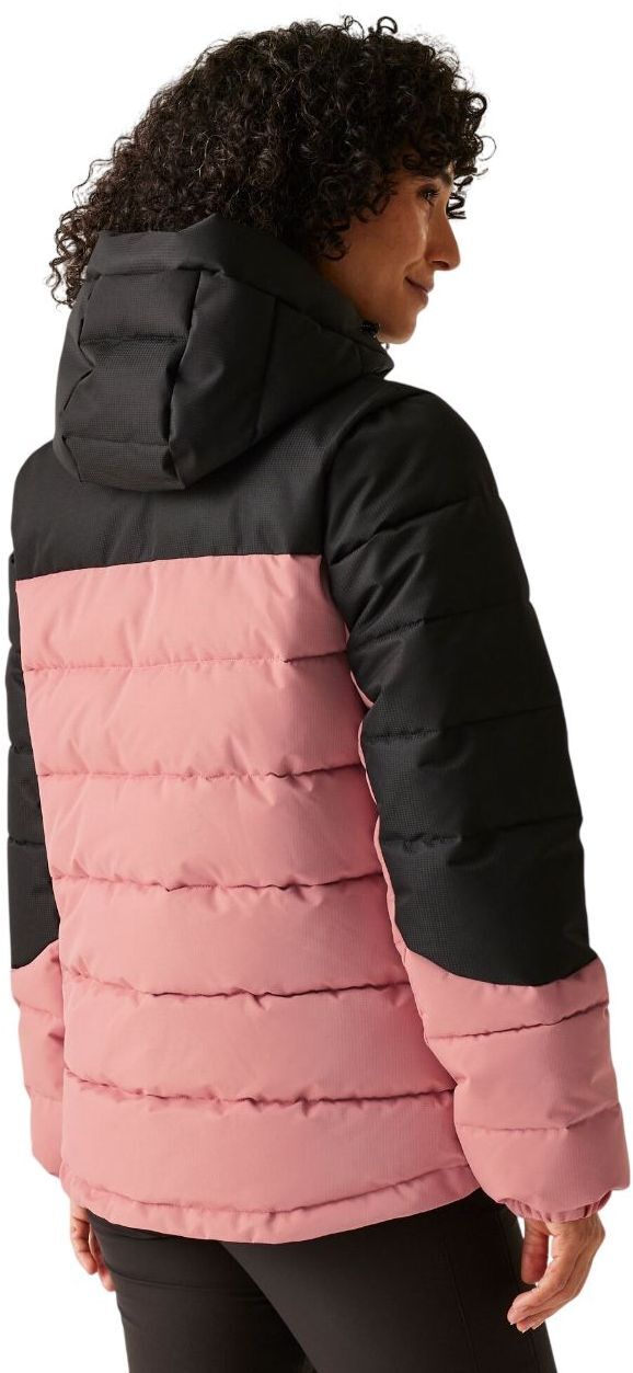 Куртка утеплена жіноча Regatta Women's Aldthorn RWN 397-1PV 16 рожева/чорнафото
