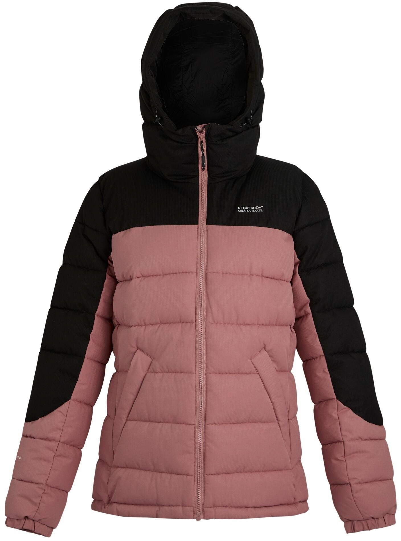 Куртка утеплена жіноча Regatta Women's Aldthorn RWN 397-1PV 16 рожева/чорнафото