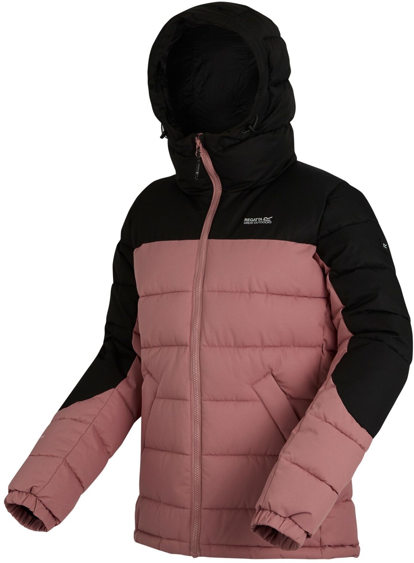Куртка утеплена жіноча Regatta Women's Aldthorn RWN 397-1PV 16 рожева/чорнафото
