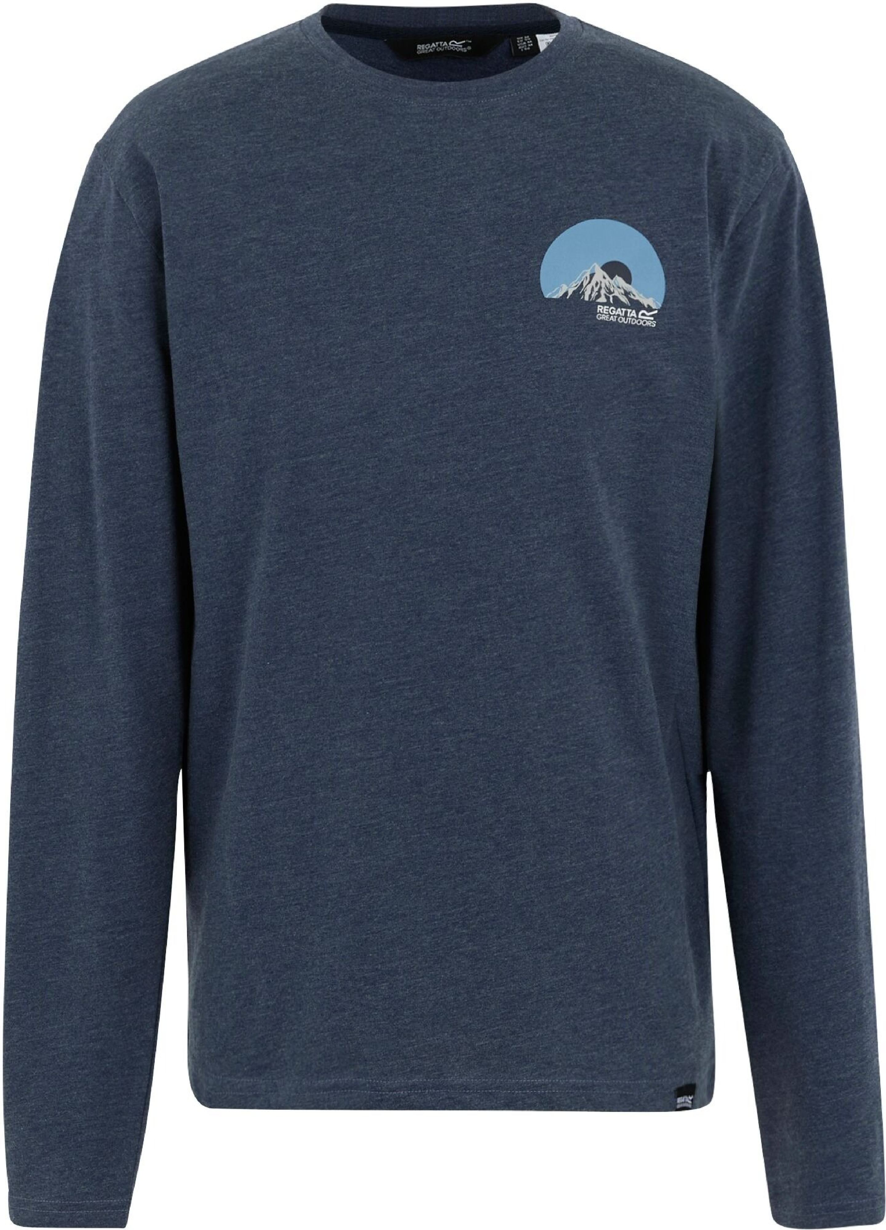 Лонгслів чоловічий Regatta Maylow RMT297-540 2XL синійфото6