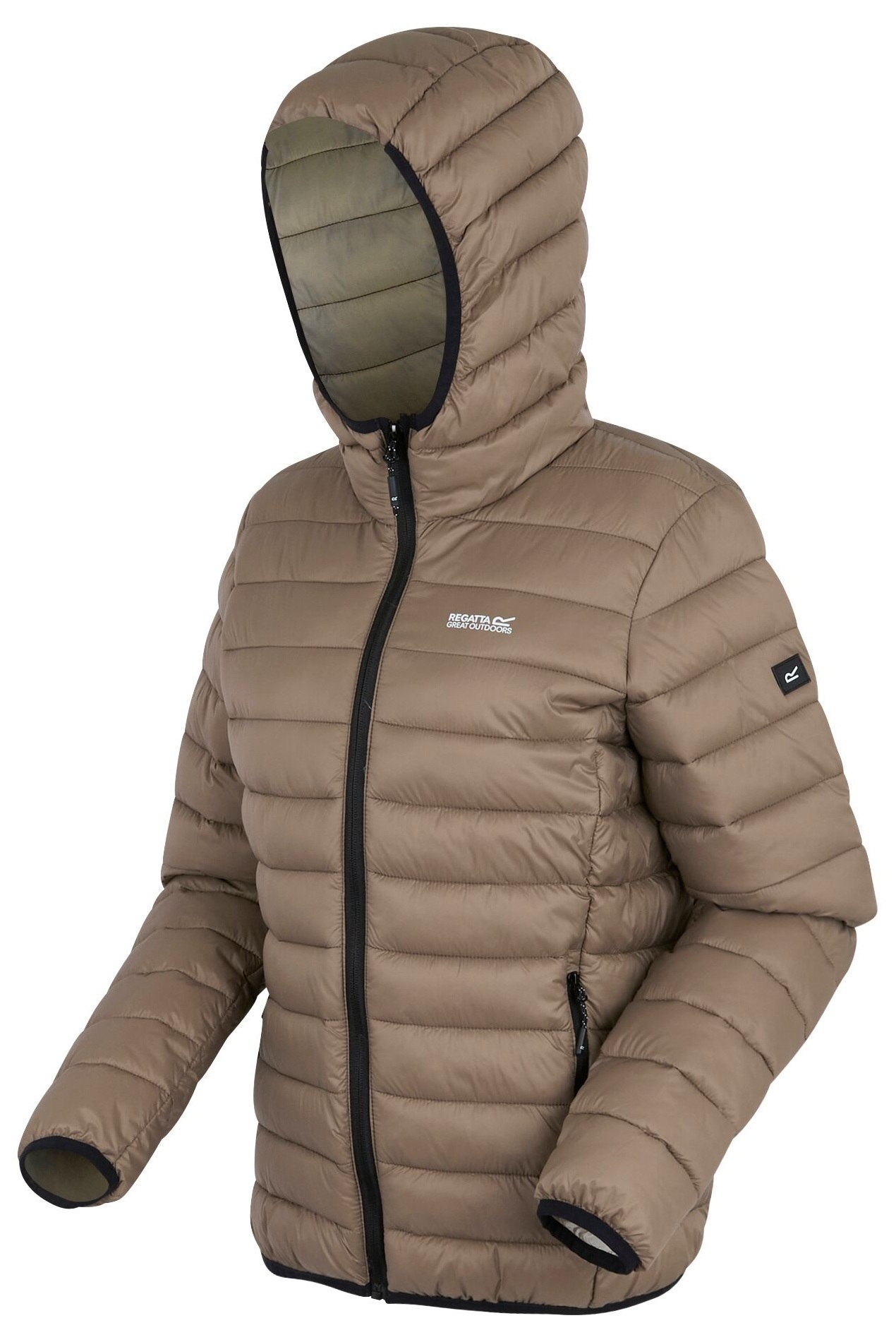 Куртка демисезонная женская Regatta WmnHoodMarizion RWN273-4S8 16 коричневая фото 8