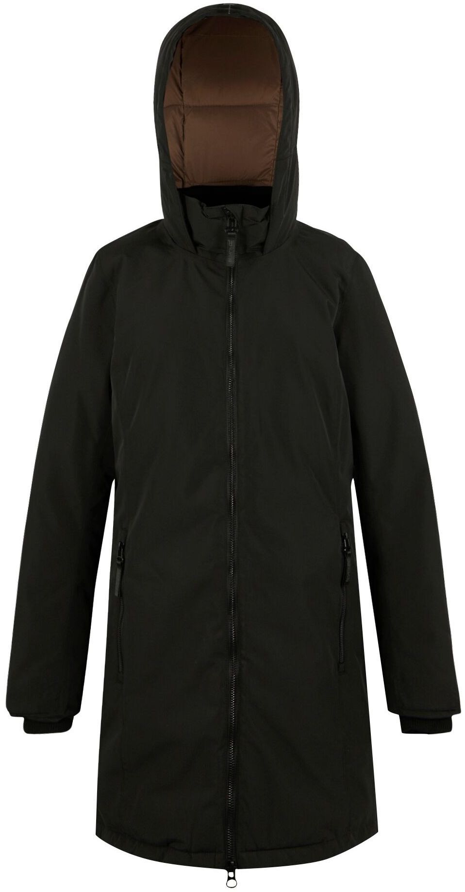 Куртка зимняя длинная женская Regatta Women's Marron RWP459-ZM5 12 черная фото 