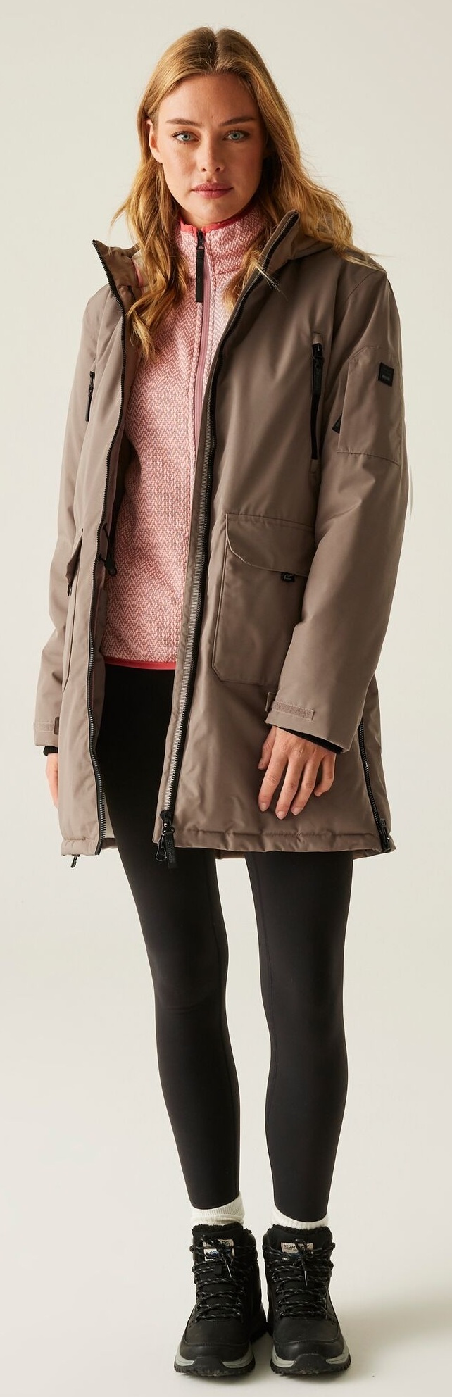Парка жіноча Regatta Gwynn RWP461-ZZ3 12 бежевафото9