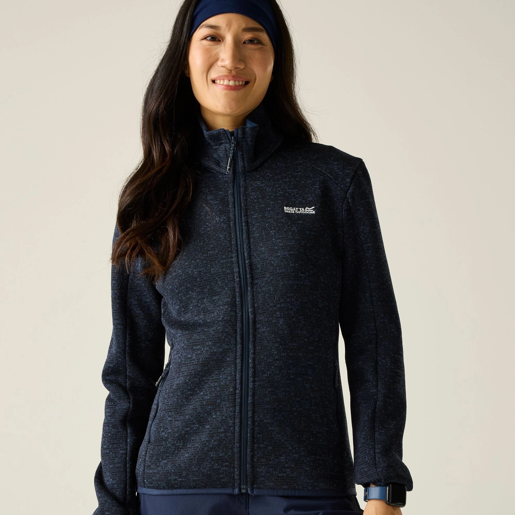 Кофта флисовая женская Regatta Women'sNewhill RWA753-540 16 темно-синяя фото3
