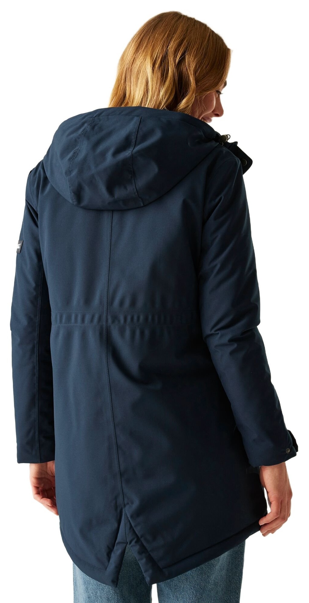 Парка женская Regatta Valenta RWP453-3FG 12 темно-синяя фото 2