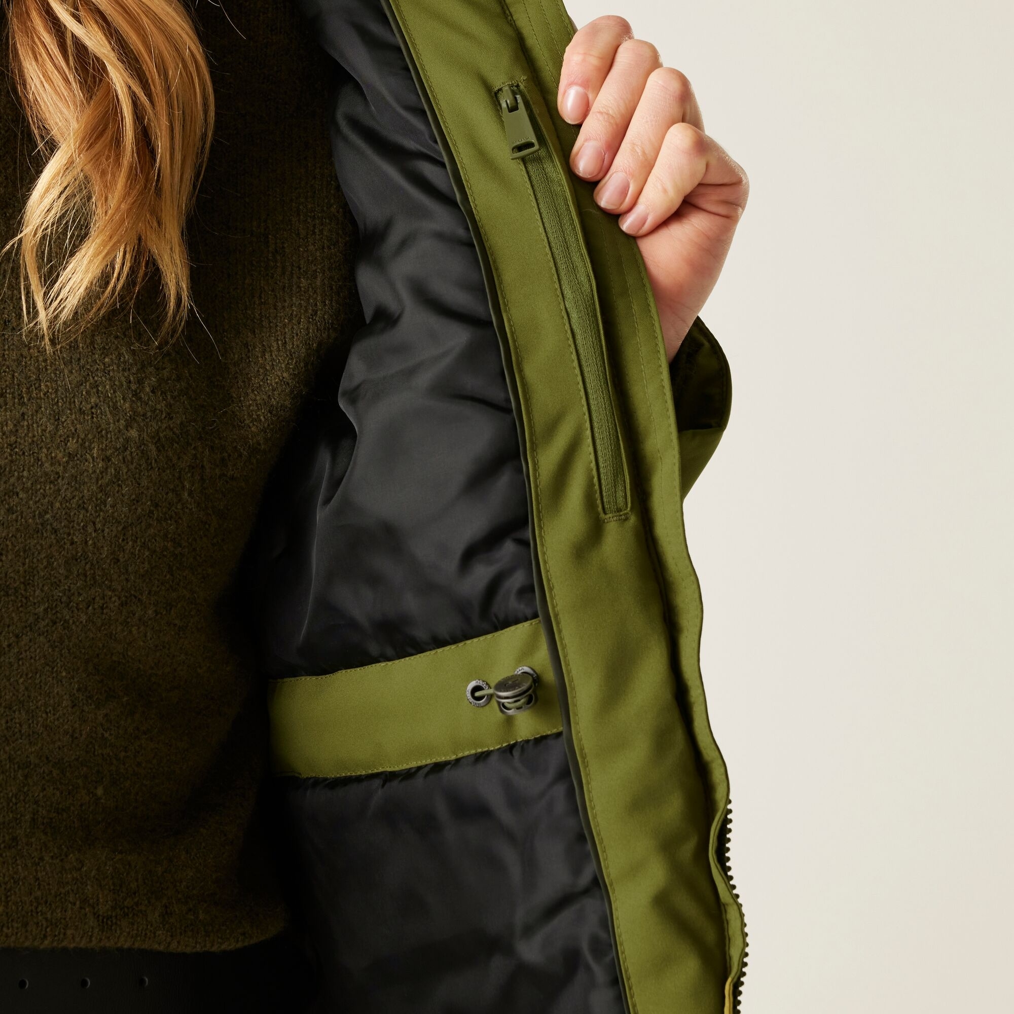 Парка женская Regatta Valenta RWP453-ZL1 10 хаки фото 9
