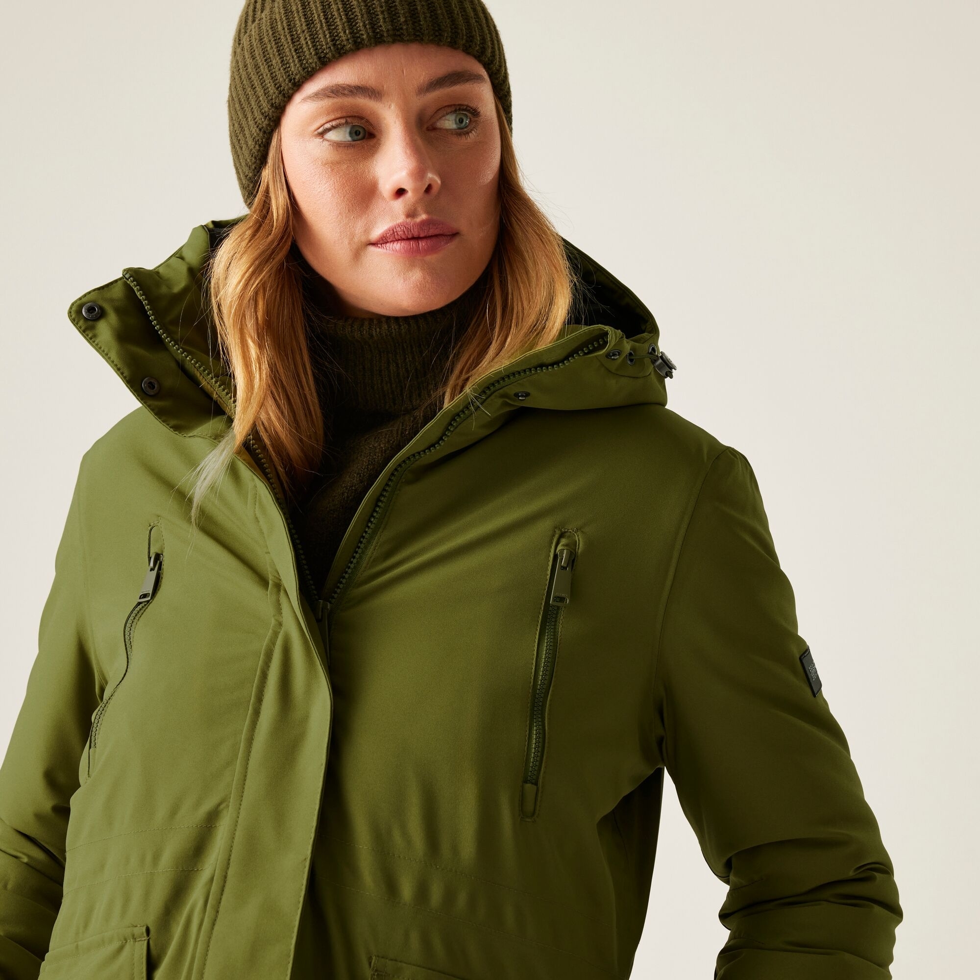 Парка женская Regatta Valenta RWP453-ZL1 10 хаки фото 5