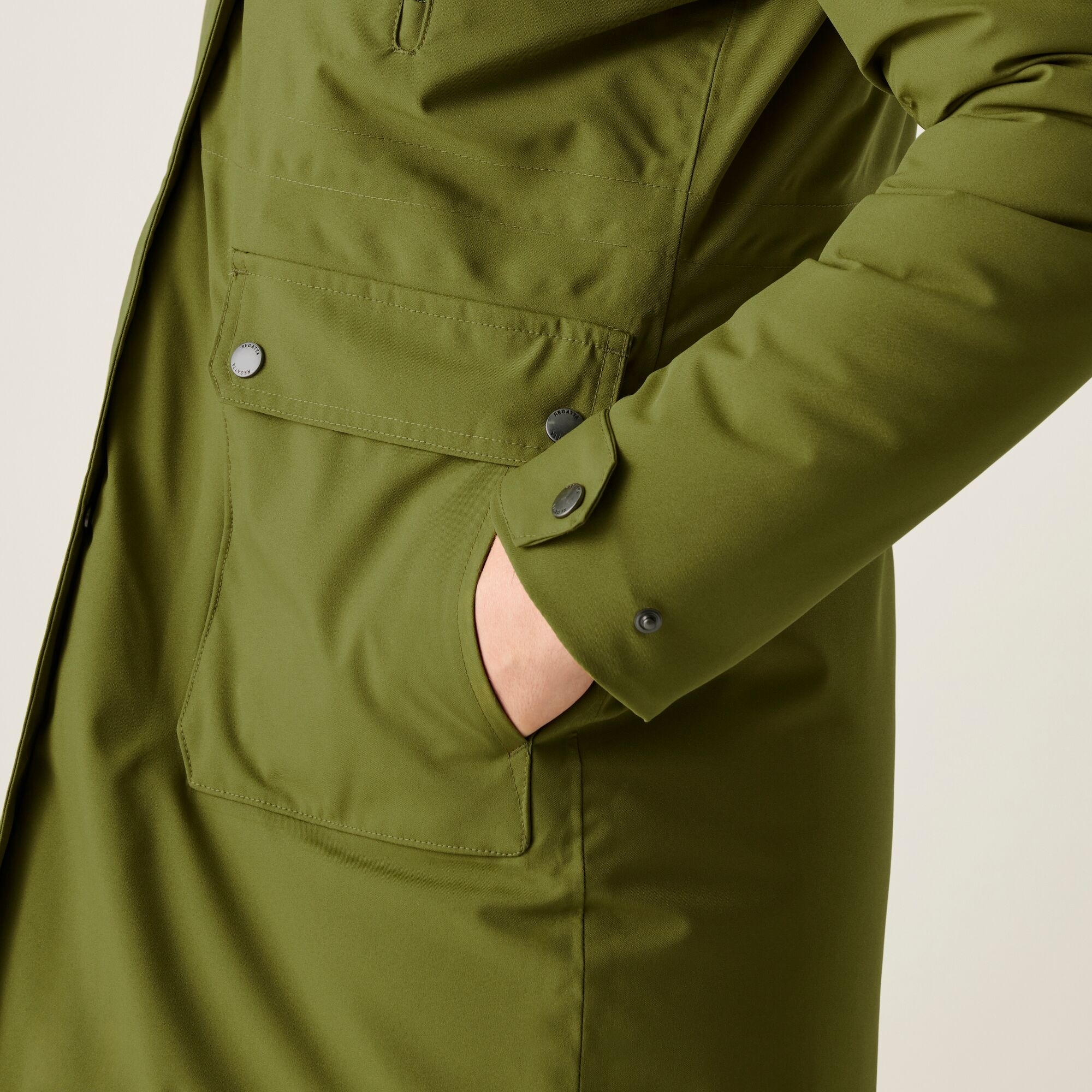 Парка женская Regatta Valenta RWP453-ZL1 12 хаки фото 8