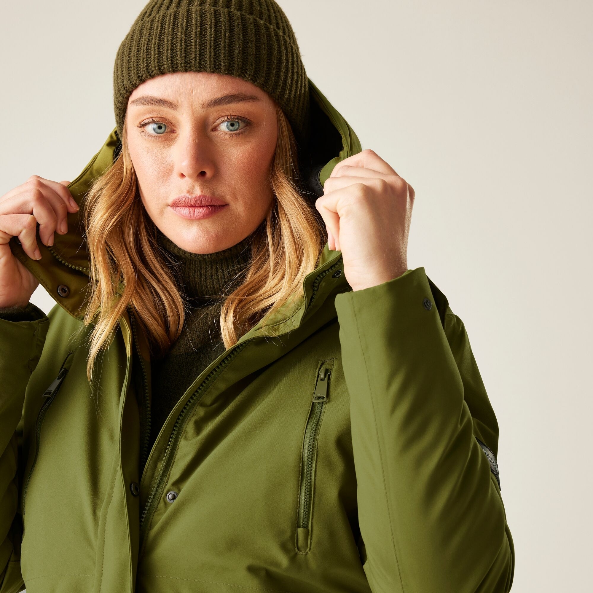 Парка жіноча Regatta Valenta RWP453-ZL1 14 хакіфото6