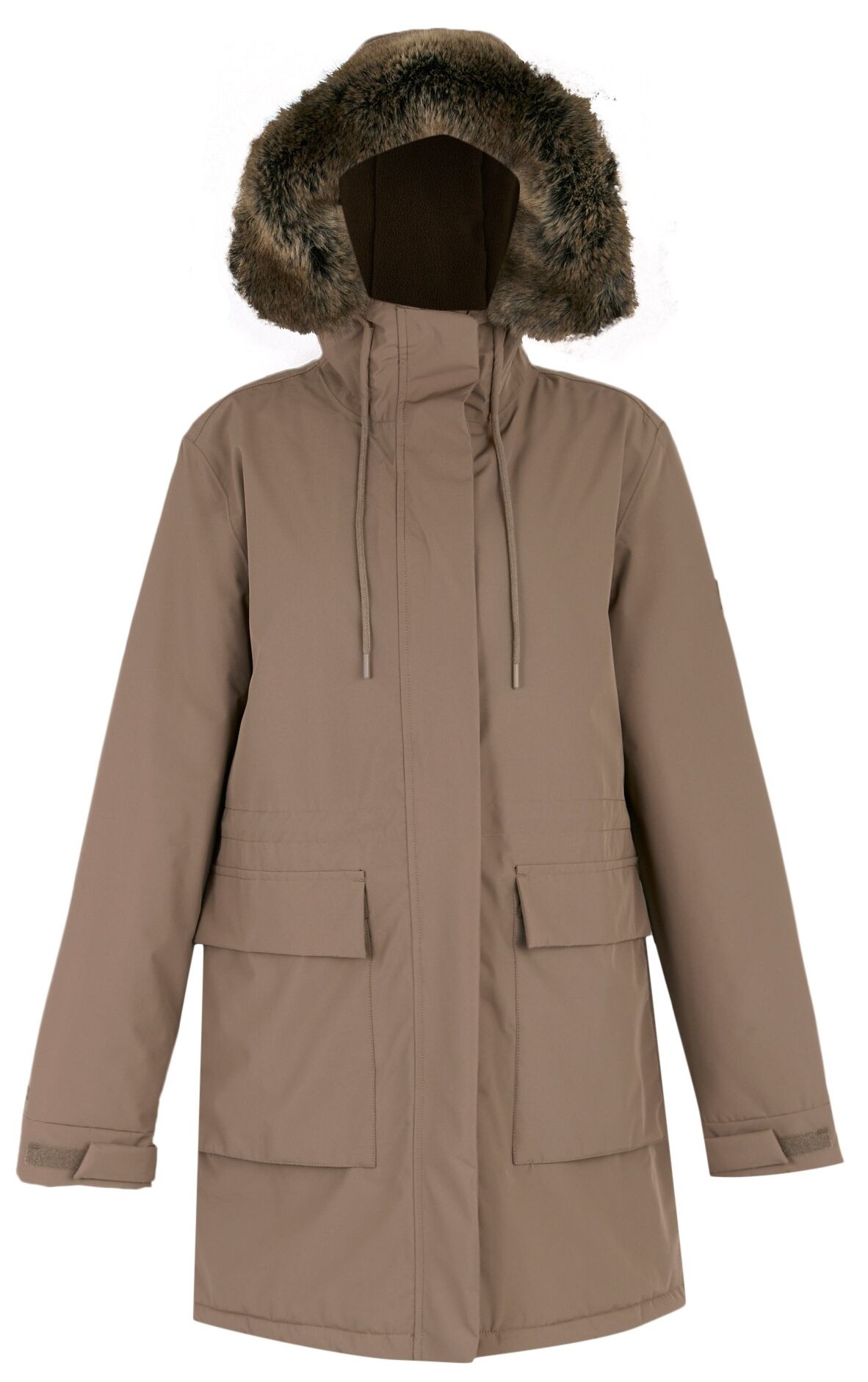 Парка зимняя женская Regatta Sabinka RWP455-ZNF 12 коричневая фото 10