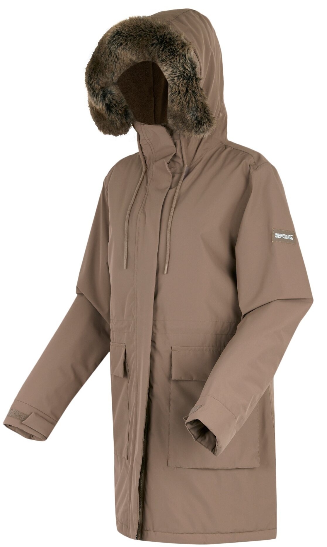 Парка зимова жіноча Regatta Sabinka RWP455-ZNF 14 коричневафото12