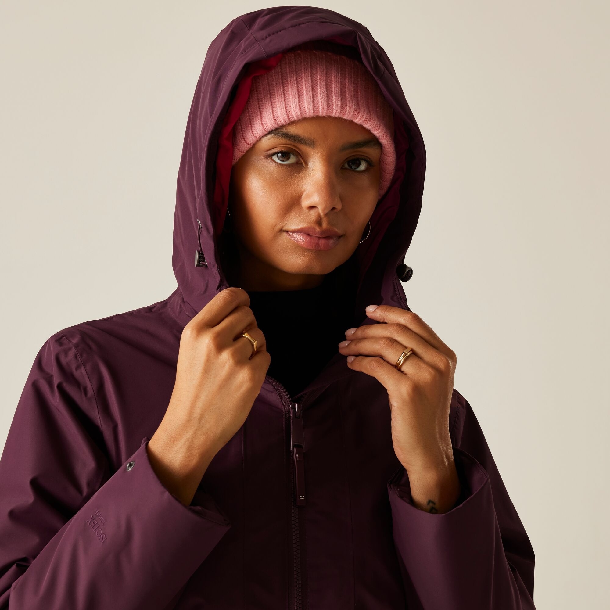 Куртка утепленная женская Regatta Melane RWP457-ZSZ 10 сливовая фото 