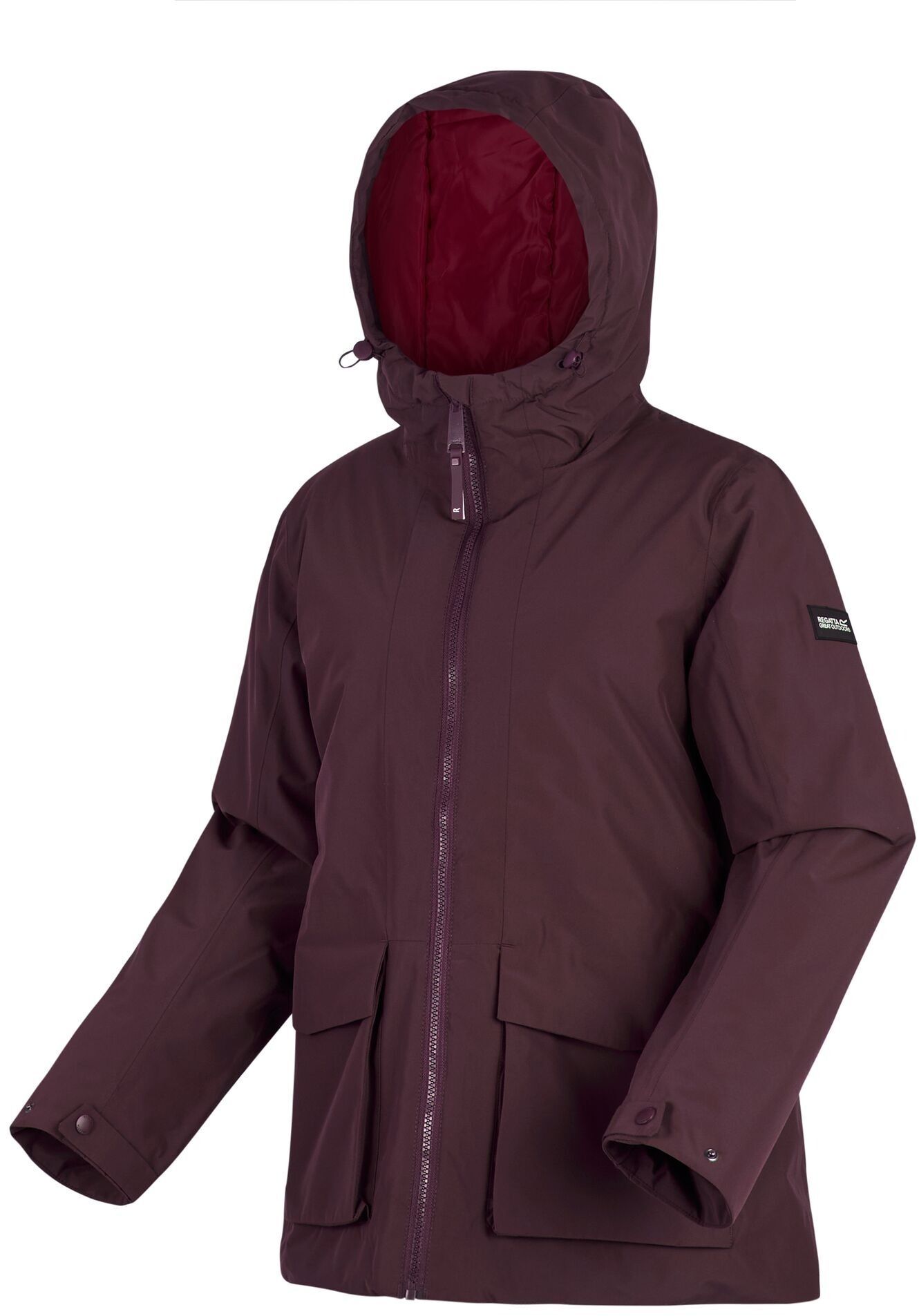 Куртка утепленная женская Regatta Melane RWP457-ZSZ 10 сливовая фото 