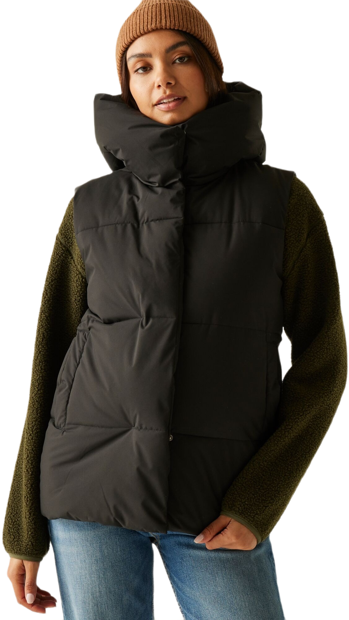 Жилет жіночий Regatta KelseB/W RWB182-800 10 чорнийфото