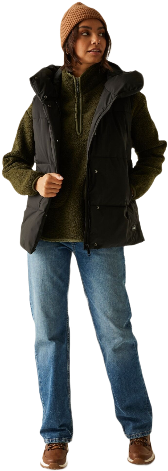 Жилет жіночий Regatta KelseB/W RWB182-800 10 чорнийфото