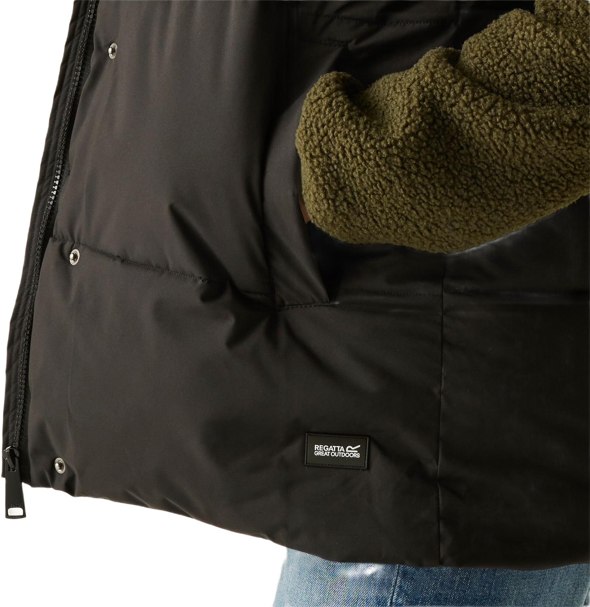 Жилет жіночий Regatta KelseB/W RWB182-800 10 чорнийфото