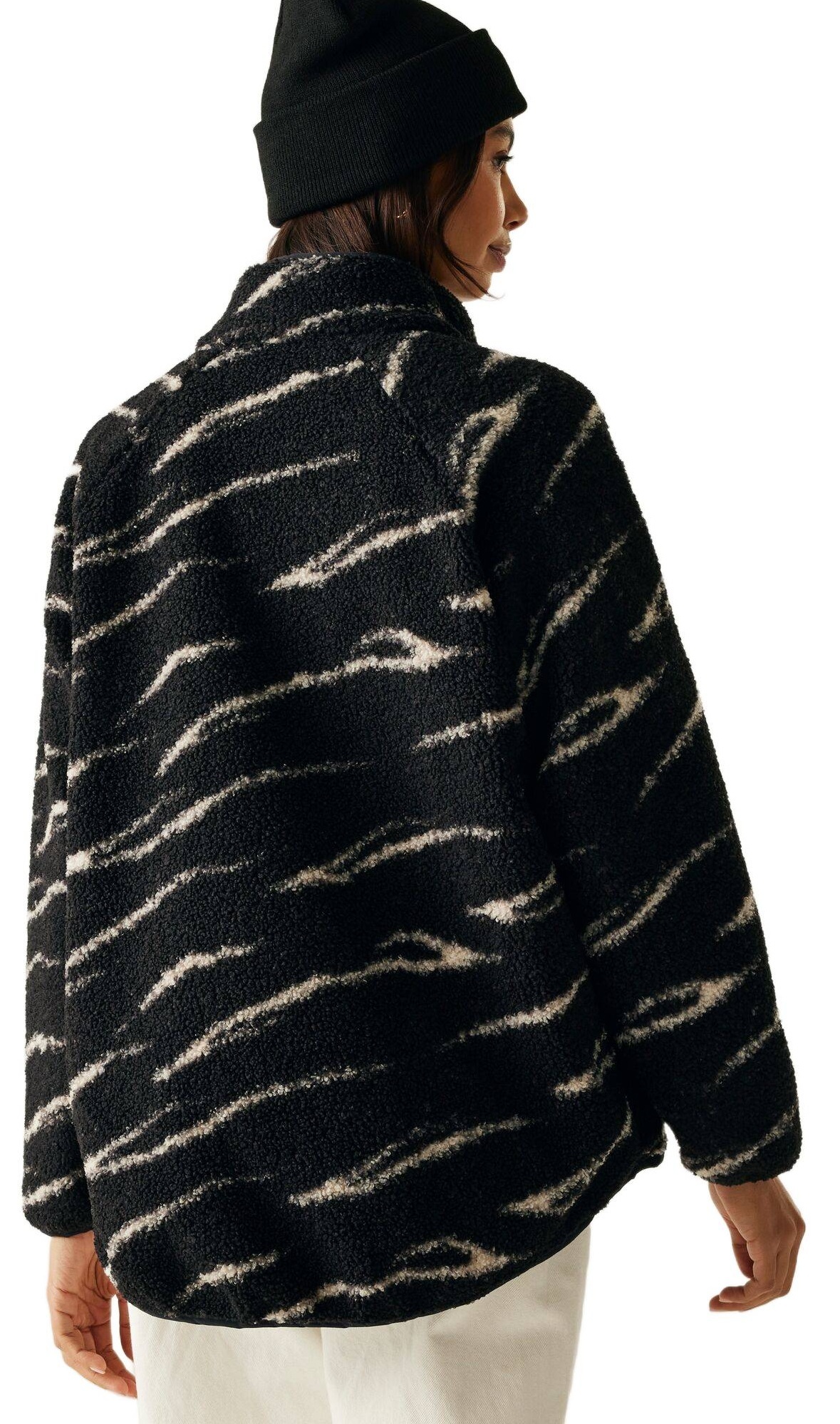 Кофта флисовая женская Regatta WmsFrankieBorgF/Z RWA748-ZYX 8 черная фото 3