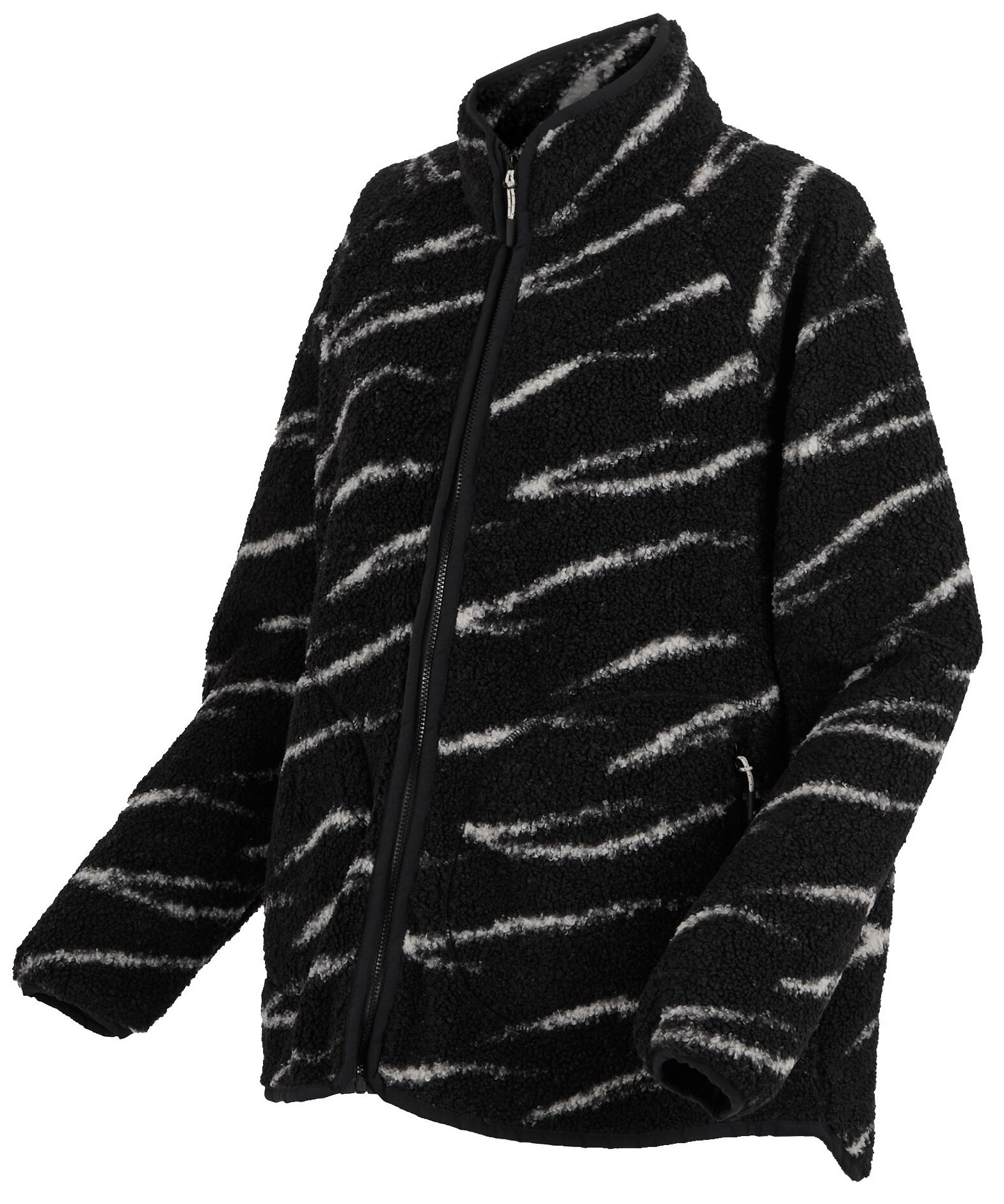 Кофта флісова жіноча Regatta WmsFrankieBorgF/Z RWA748-ZYX 10 чорнафото