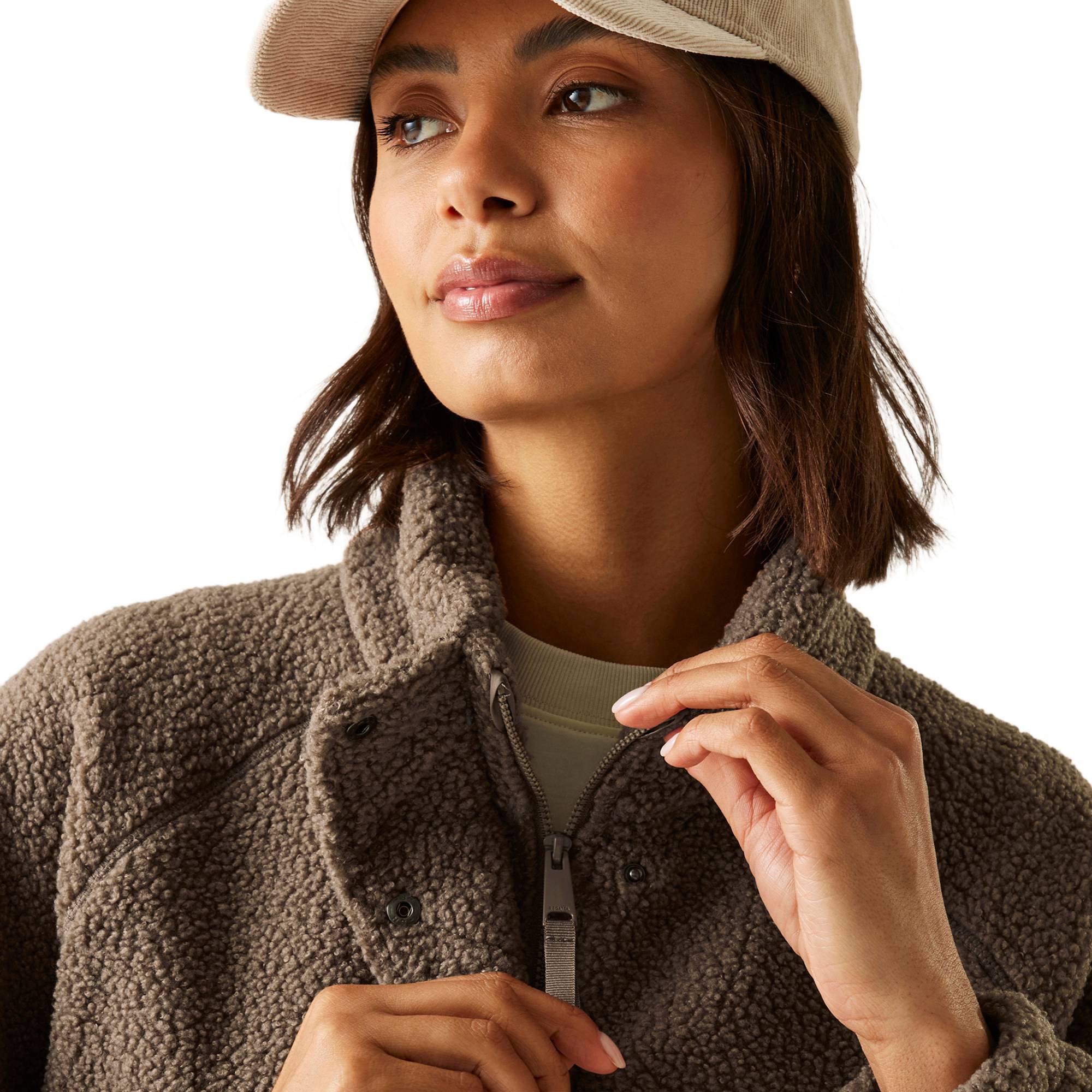 Кофта флисовая женская Regatta EmilicaBorg RWA732-4S8 12 коричневая фото 4