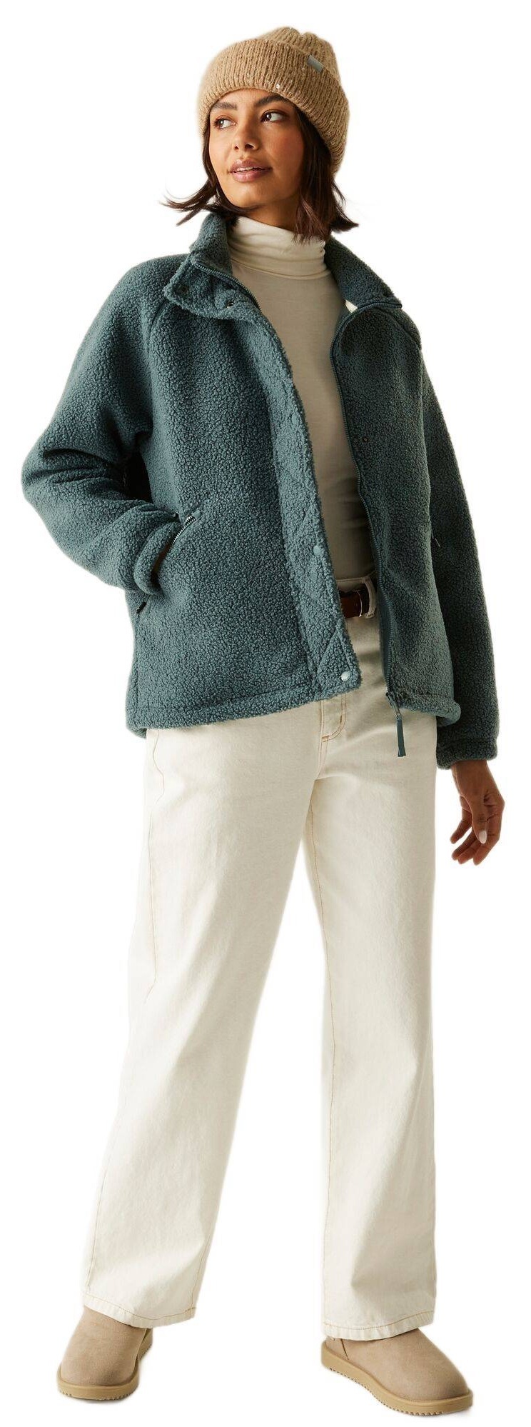 Кофта флисовая женская Regatta EmilicaBorg RWA732-ZM6 8 бирюзовая фото 5